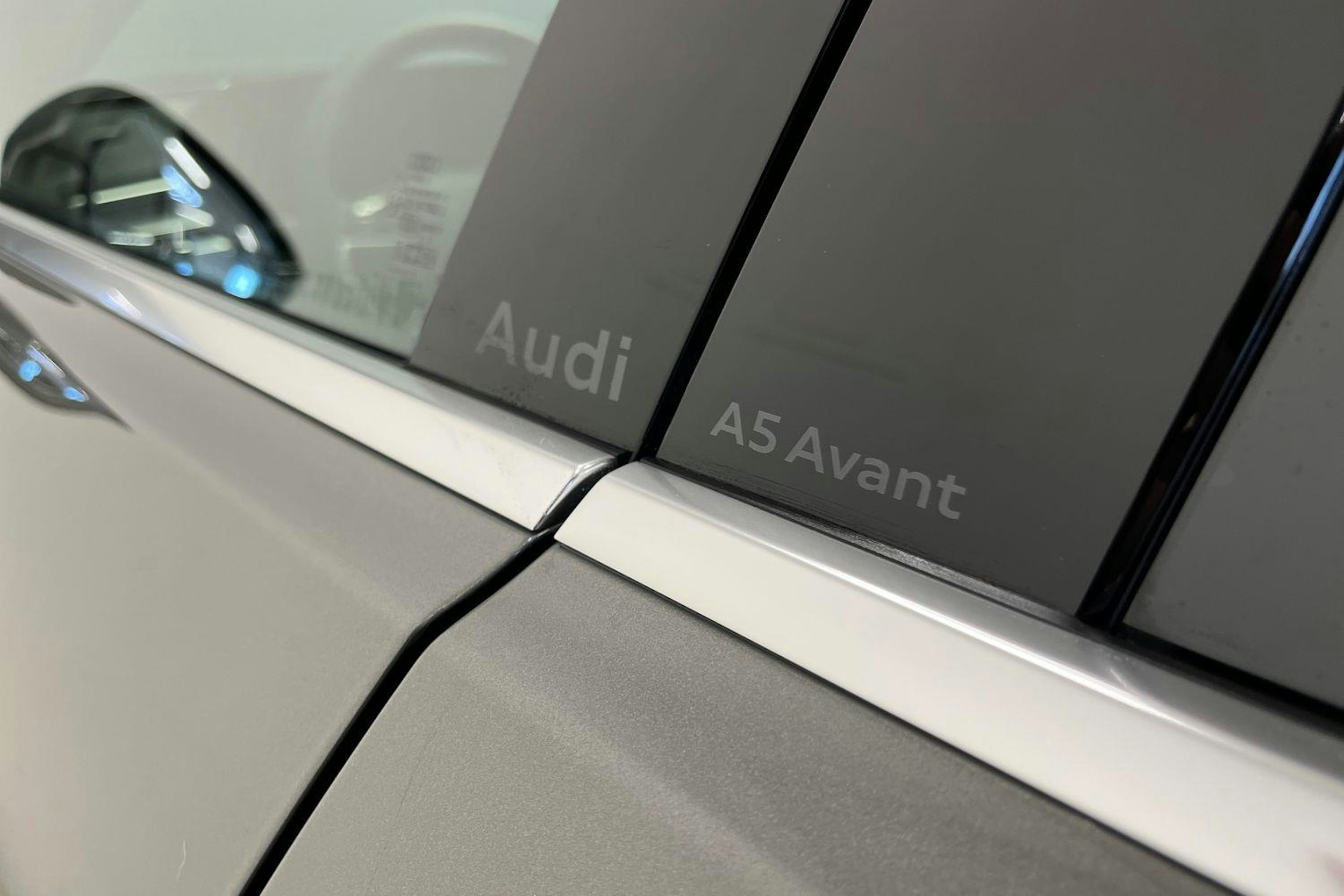 met. harmaa Audi A5 2025 kuva 19.