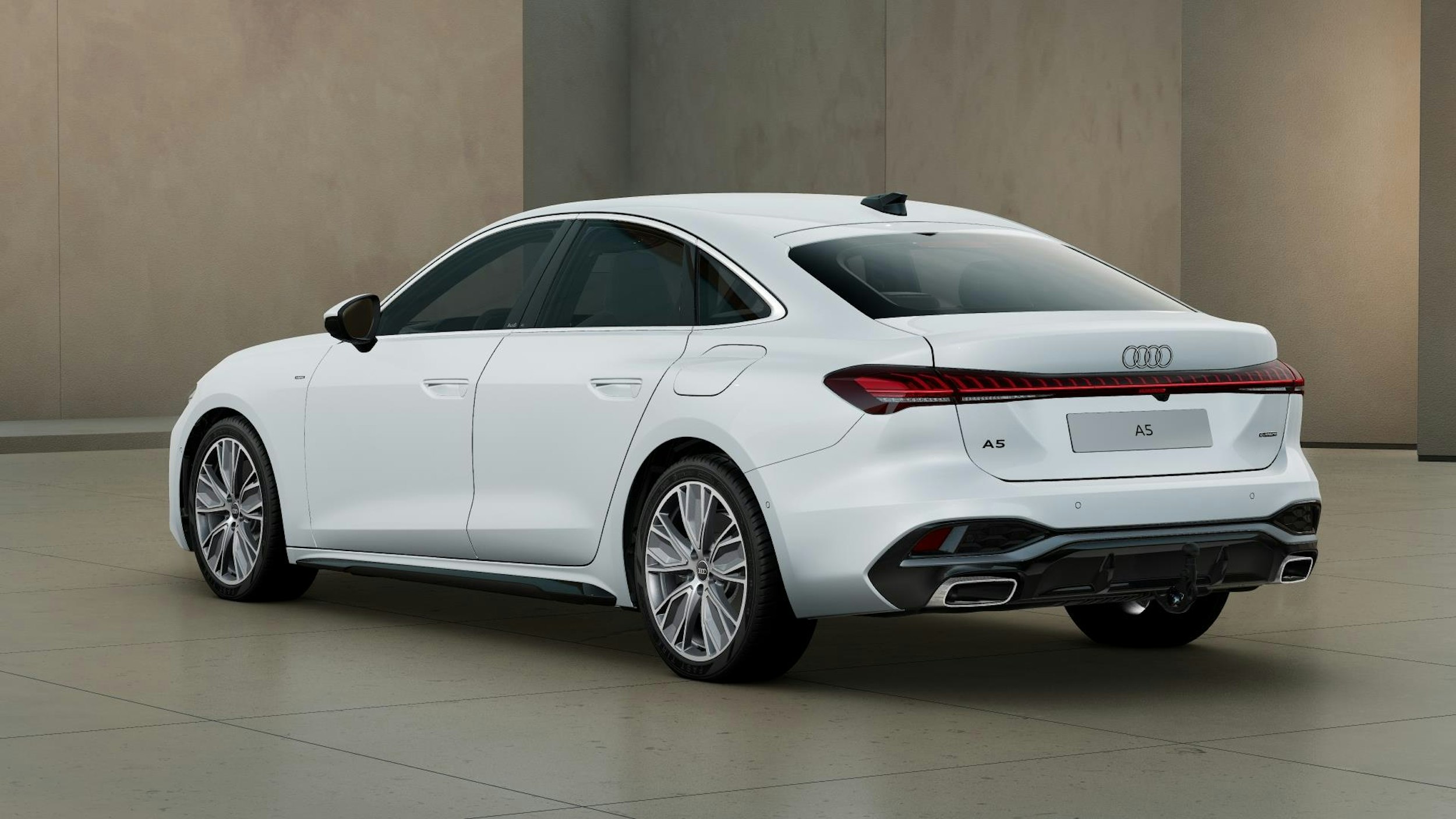 valkoinen Audi A5 2025 kuva 2.