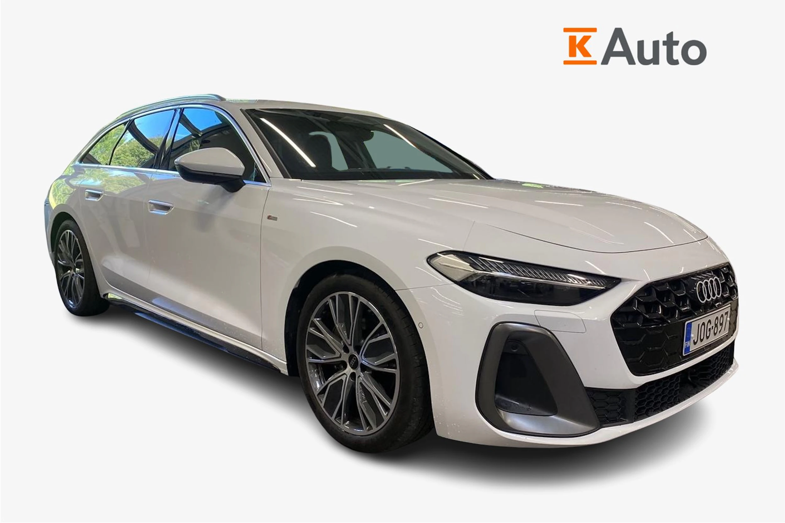Valkoinen Audi A5 2025 kuva 1.
