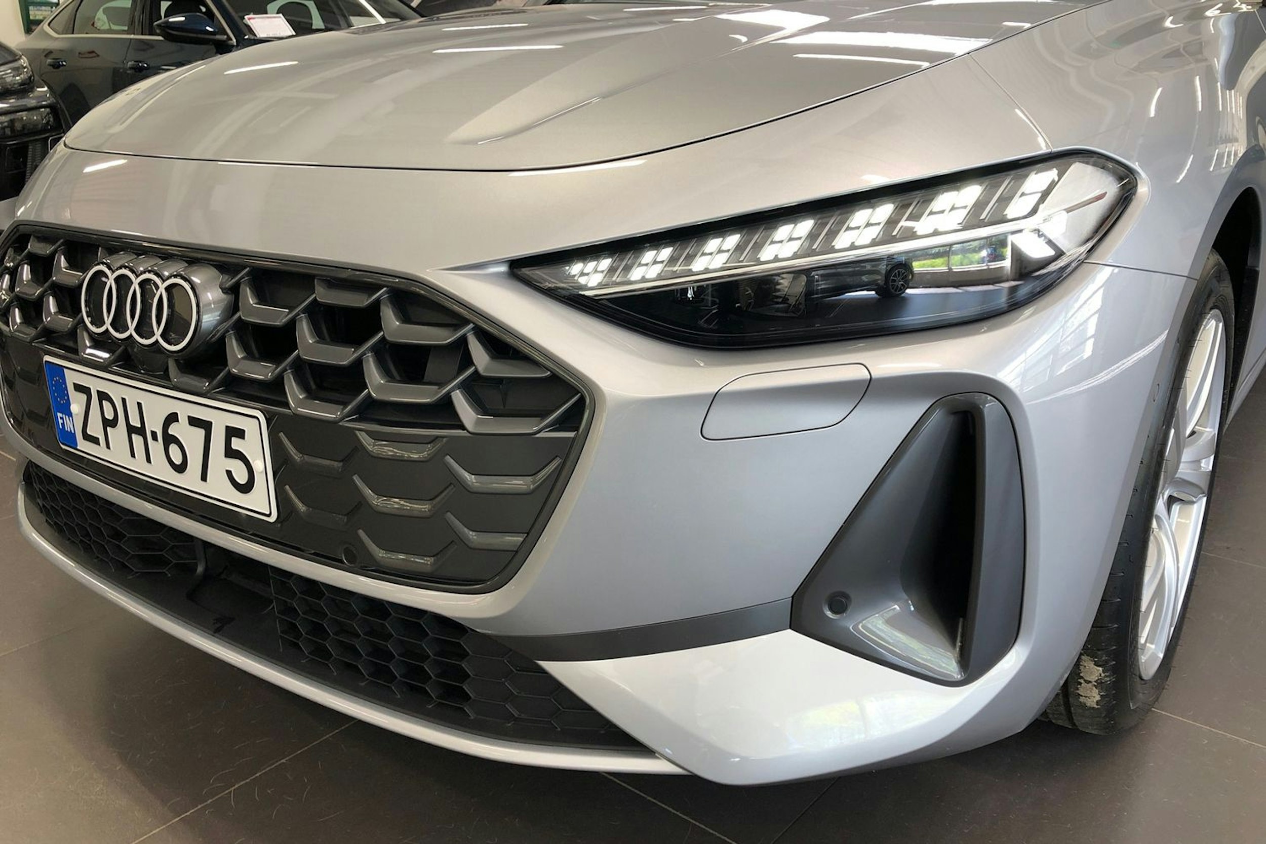 met. harmaa Audi A5 2025 kuva 14.