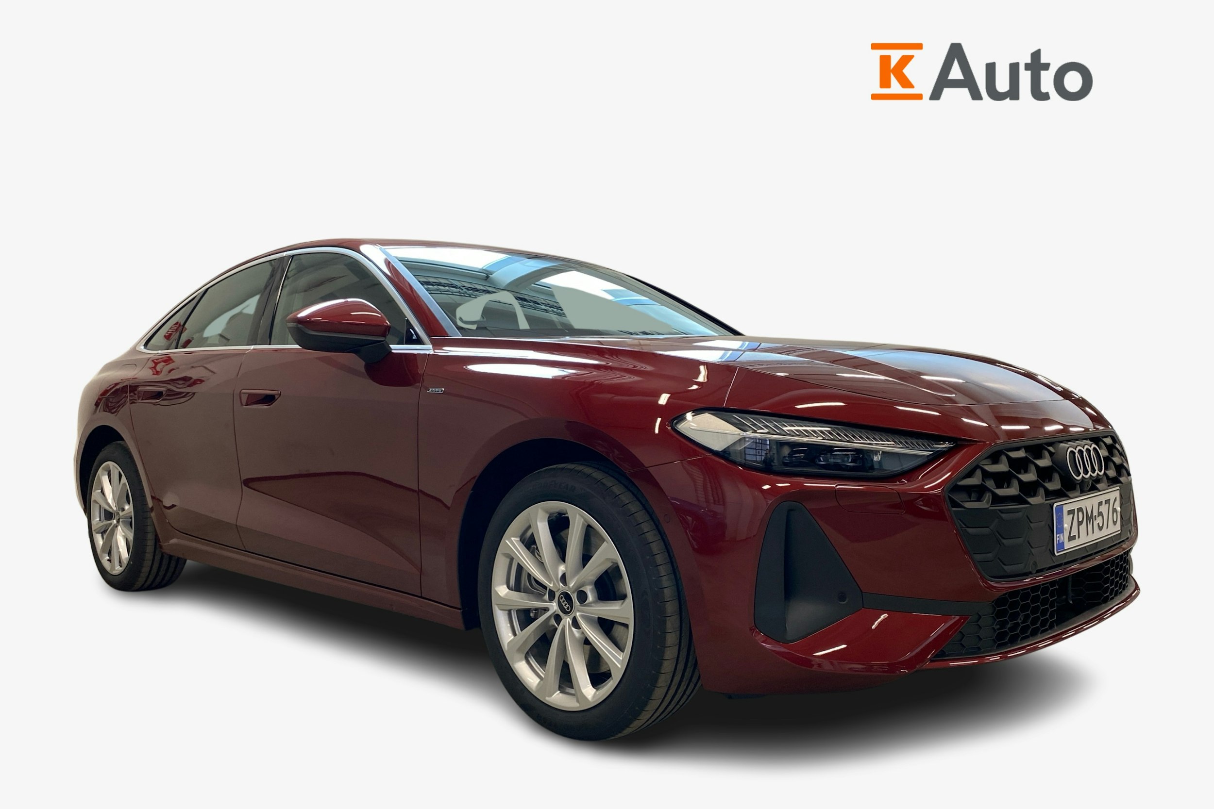 punainen Audi A5 2025 kuva 1.