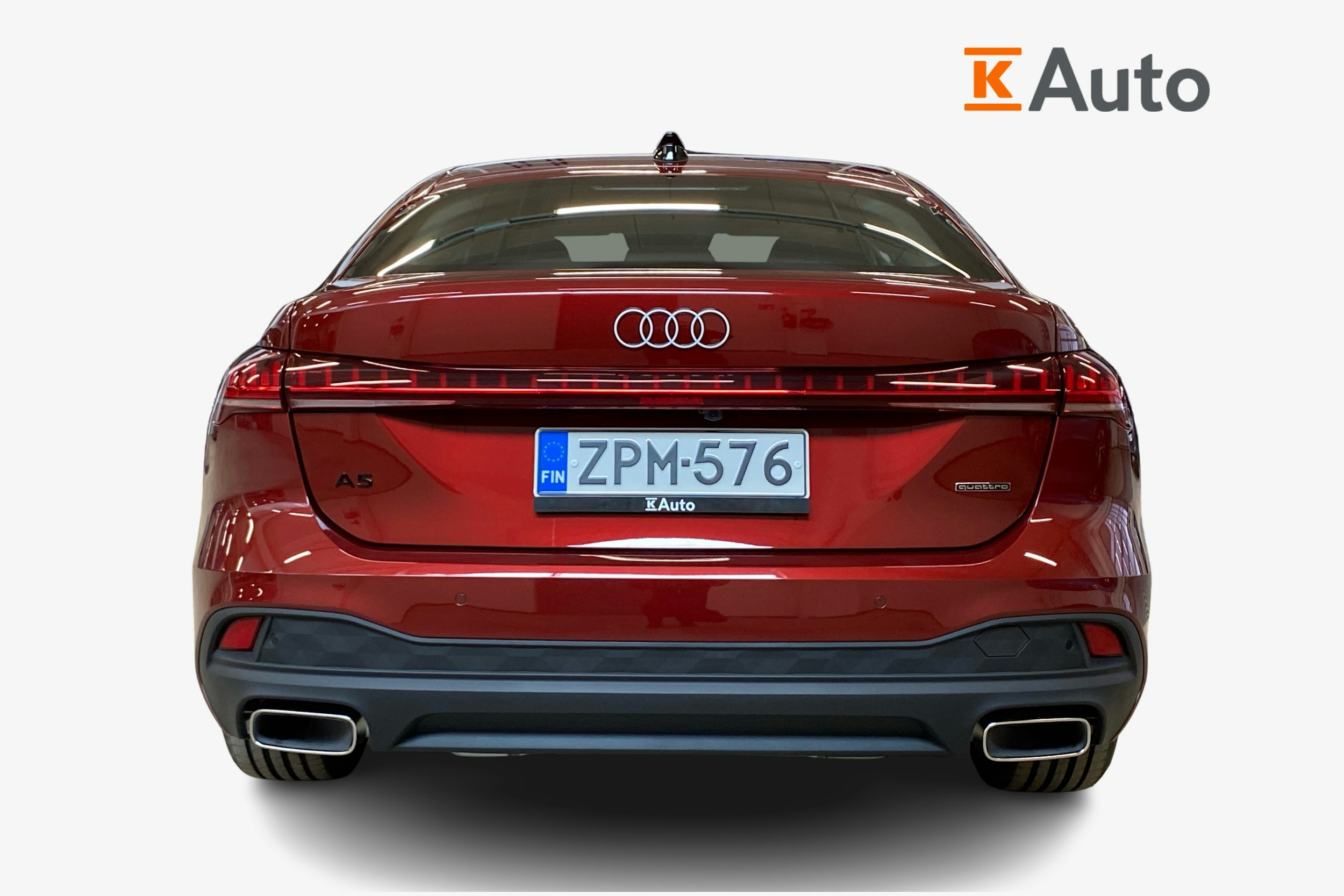 punainen Audi A5 2025 kuva 3.