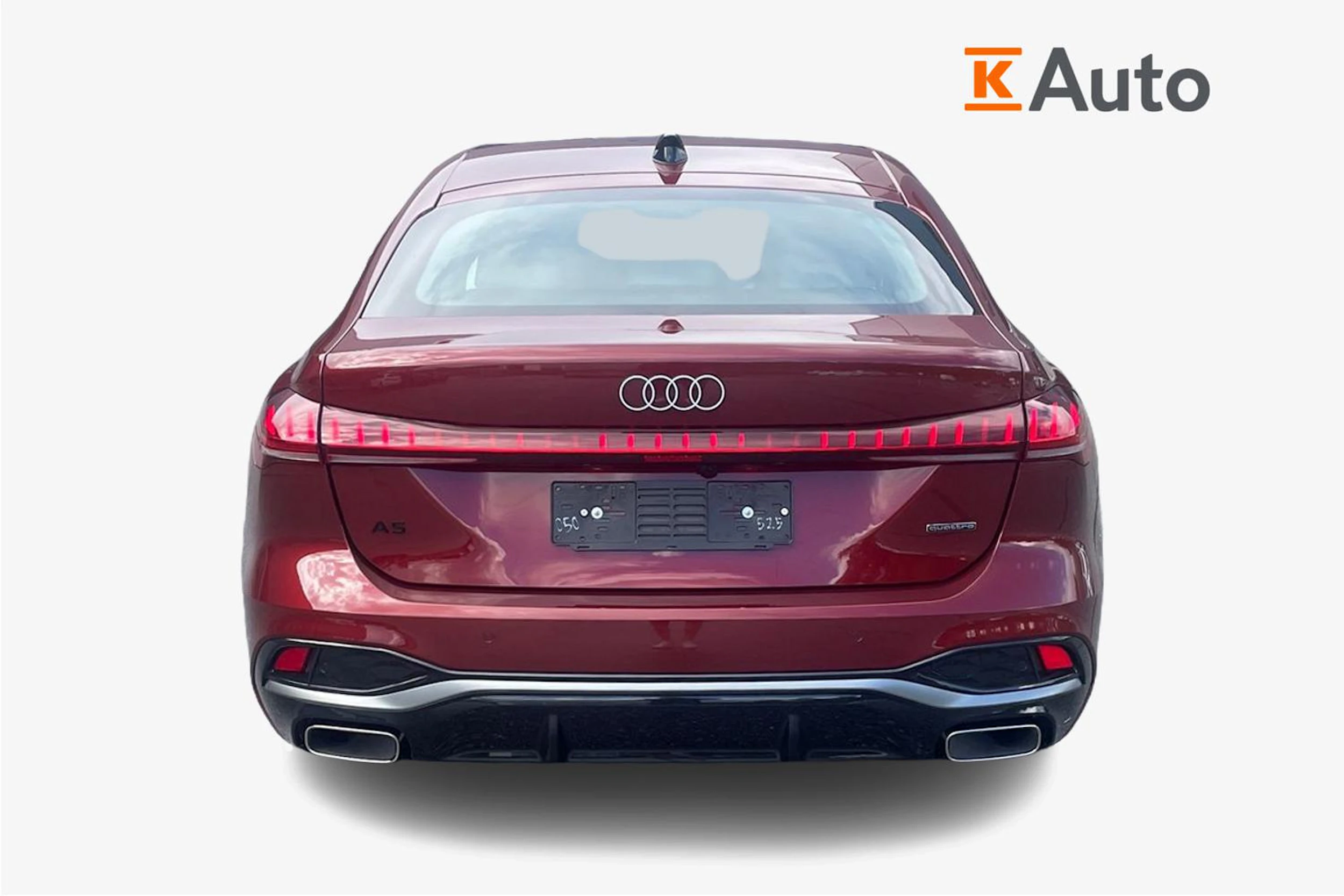punainen Audi A5 2026 kuva 3.
