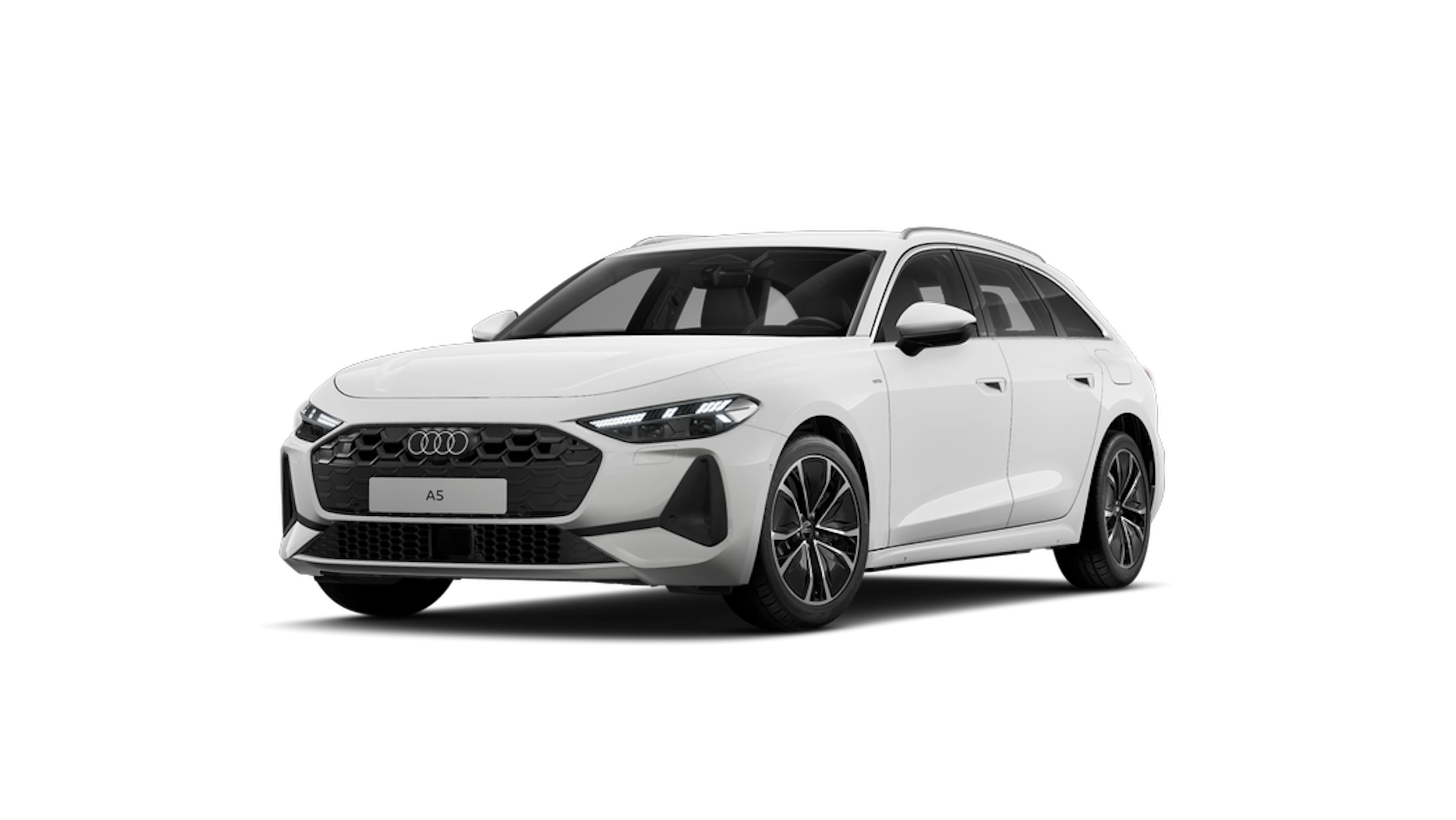 Mythos-musta, metalliväri Audi A5 Avant 2025 kuva 1.