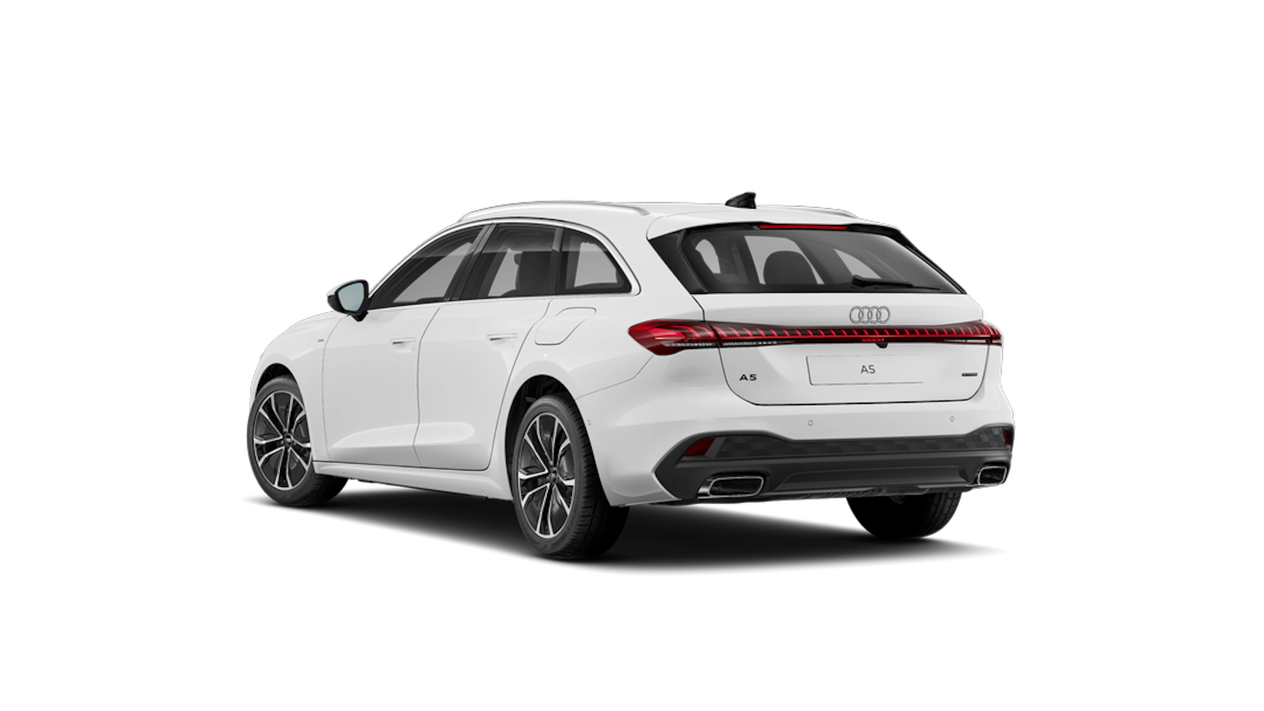 Mythos-musta, metalliväri Audi A5 Avant 2025 kuva 4.