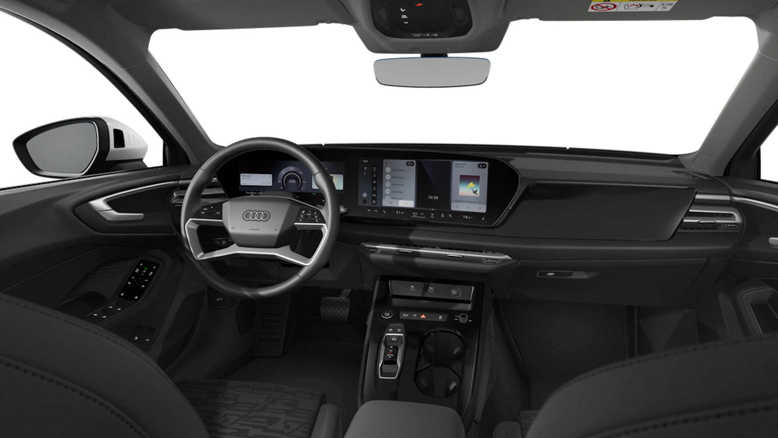 Mythos-musta, metalliväri Audi A5 Avant 2025 kuva 7.