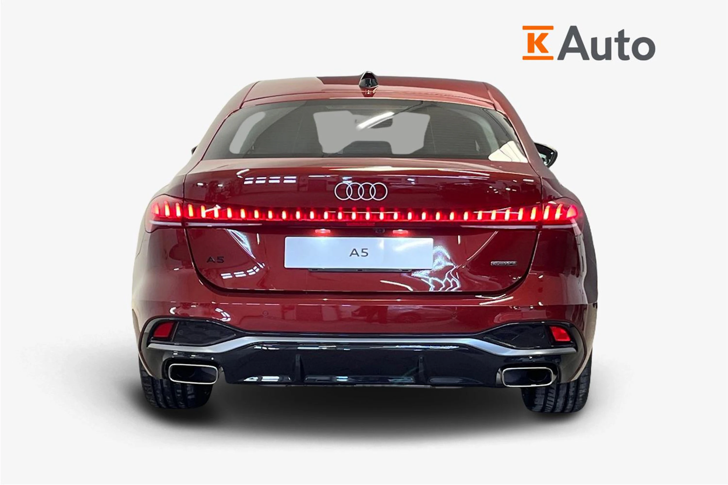 punainen Audi A5 2026 kuva 3.