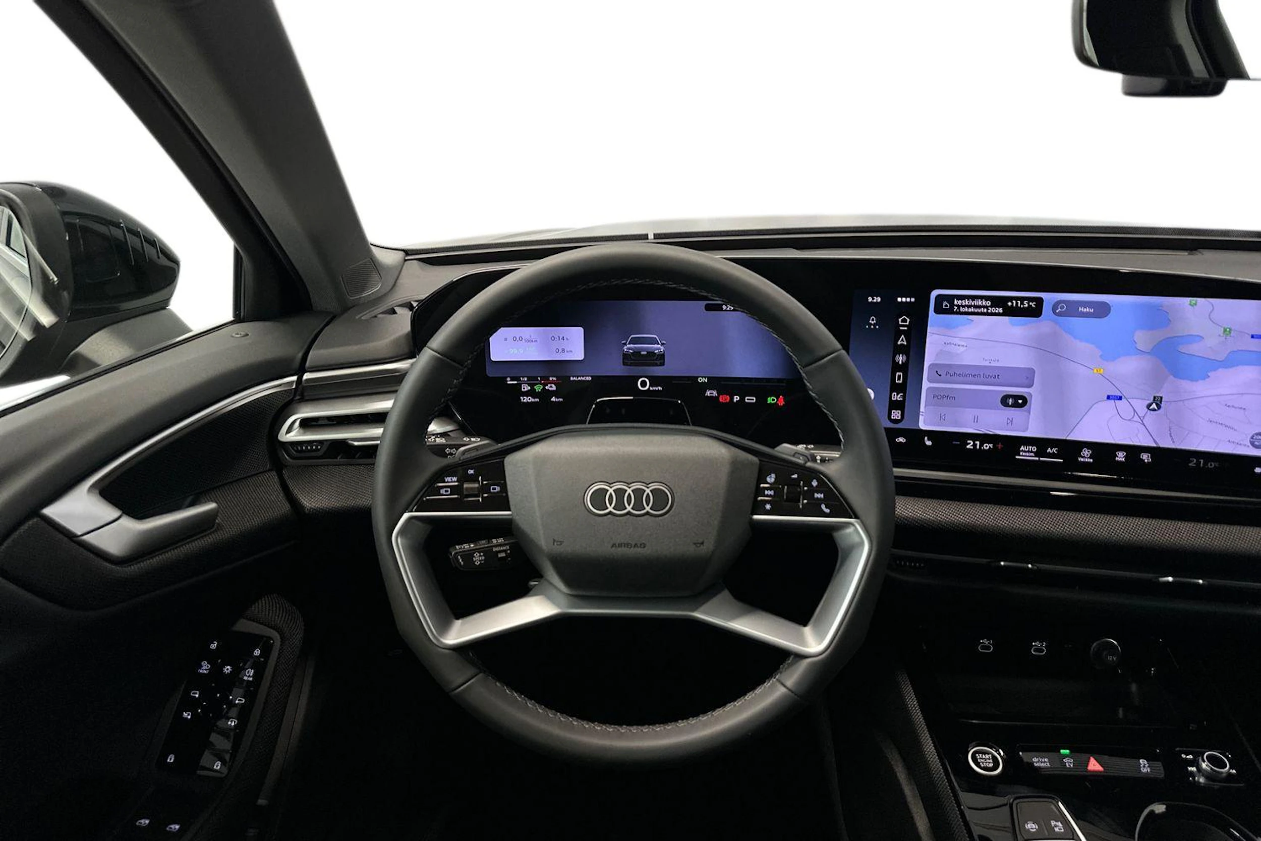mythos musta Audi A5 2026 kuva 9.