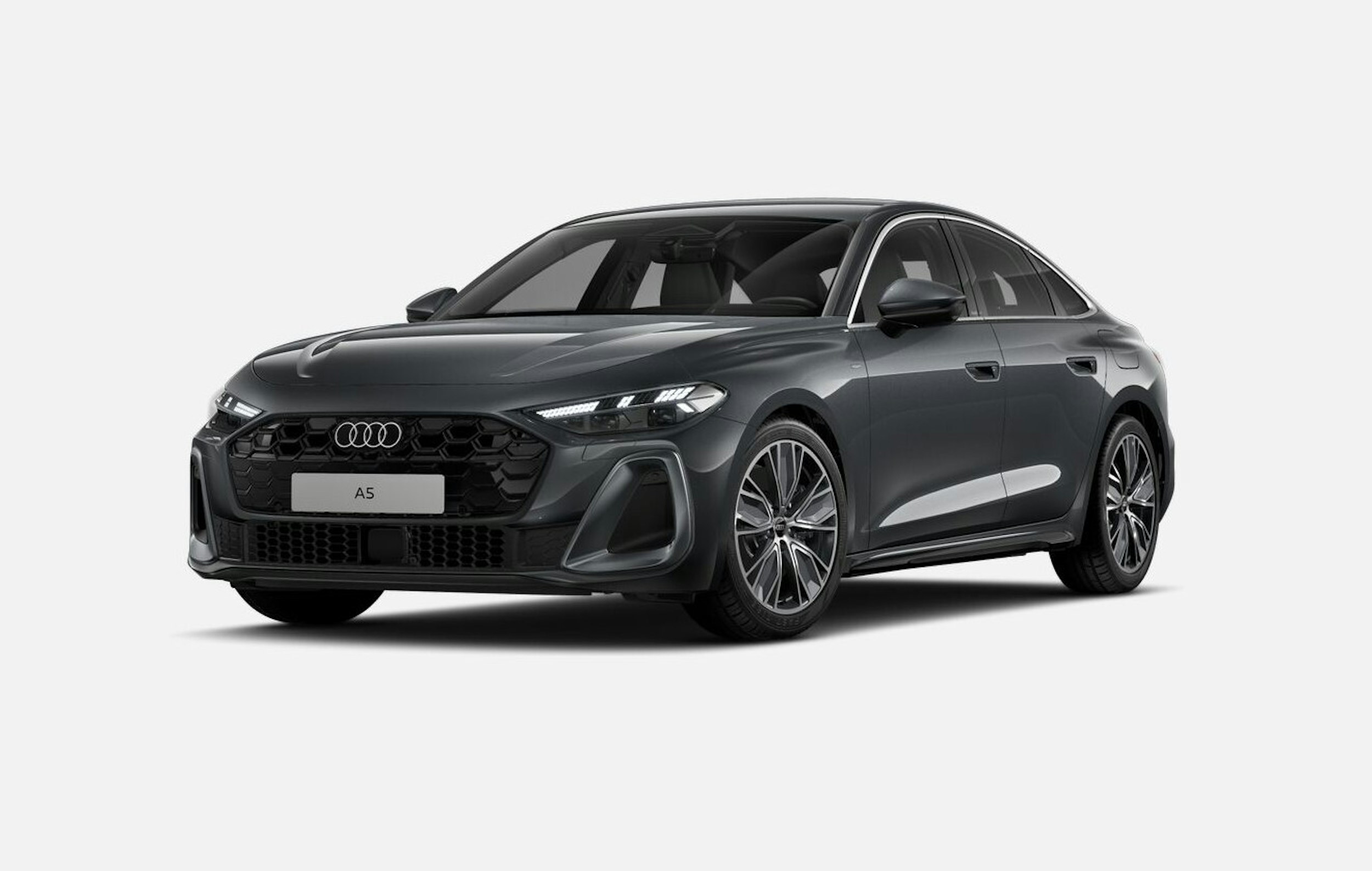 met. harmaa Audi A5 2026 kuva 1.