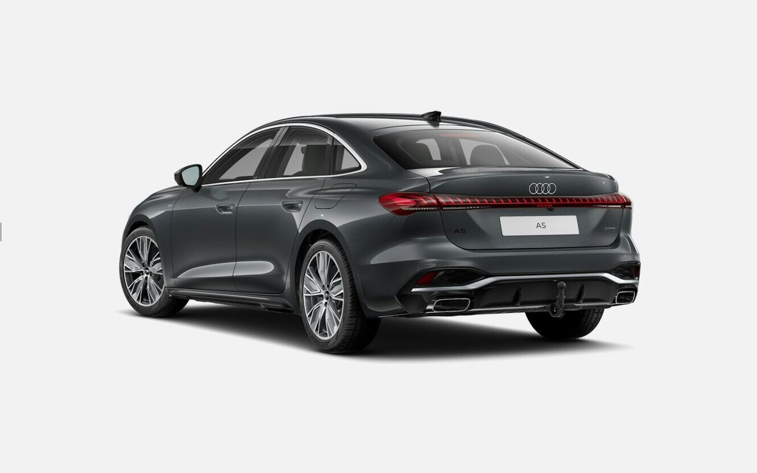 met. harmaa Audi A5 2026 kuva 4.