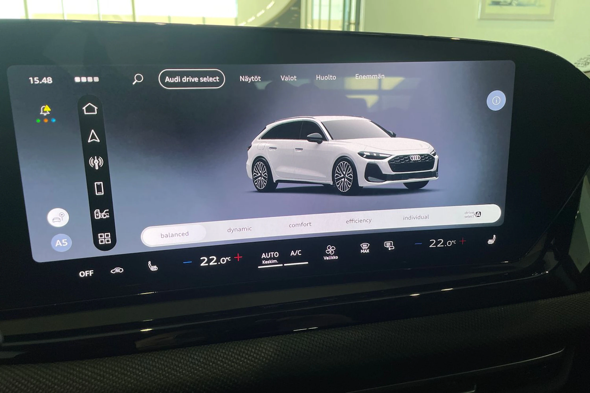 valkoinen Audi A5 2026 kuva 27.