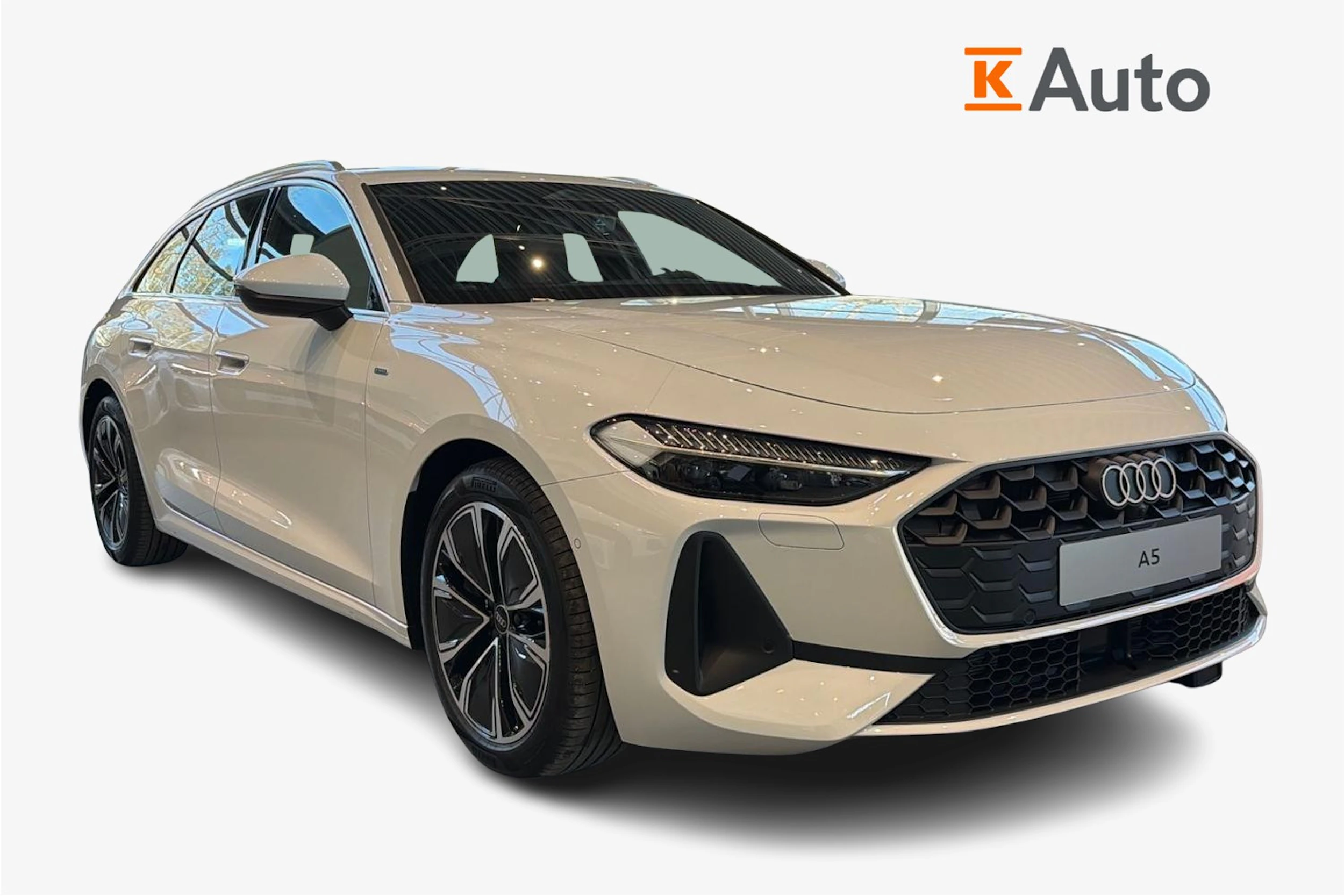 valkoinen Audi A5 2026 kuva 1.