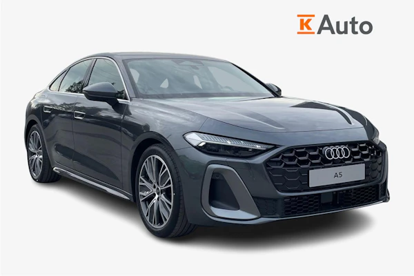 Audi A5 Sedan e-hybrid quattro 220 kW | S line sisä- ja ulkopaketit | Vetokoukku | Takuu 5v / 100 000 km |