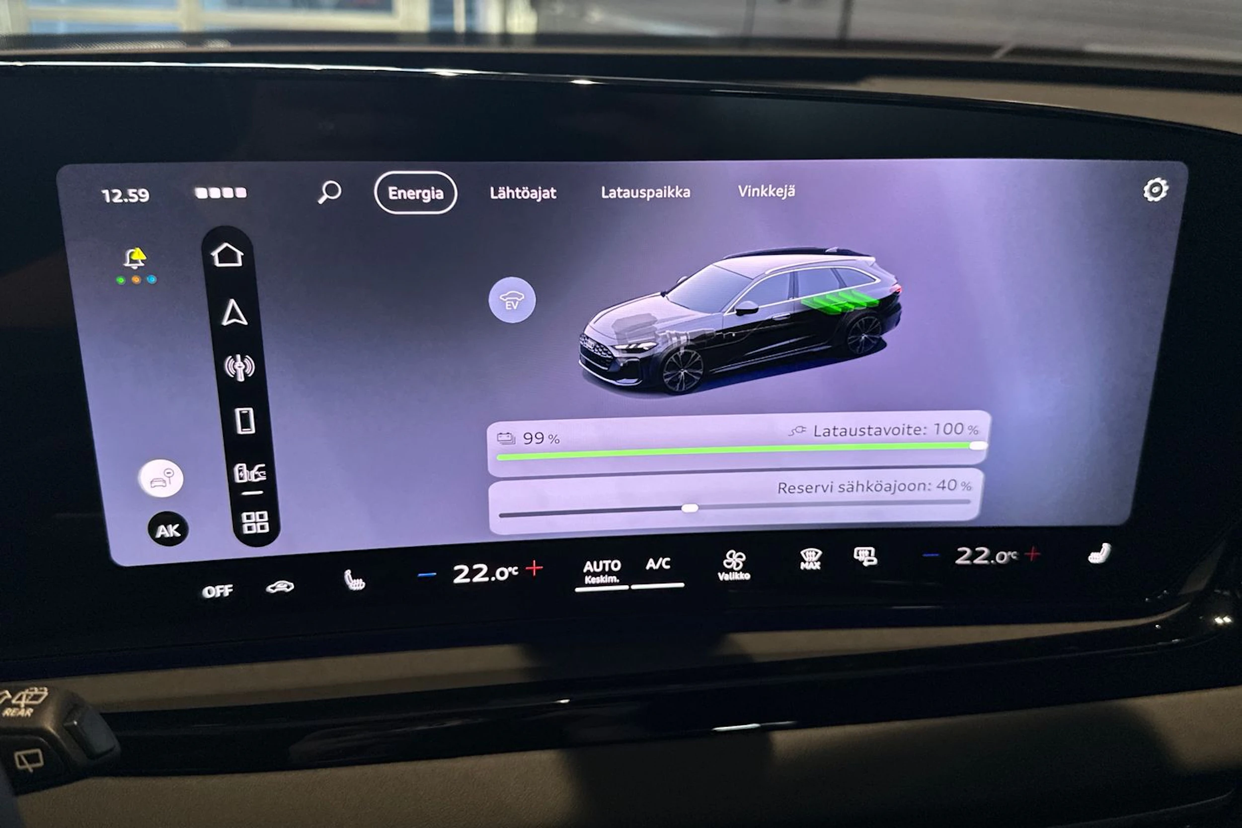 met. harmaa Audi A5 2026 kuva 23.