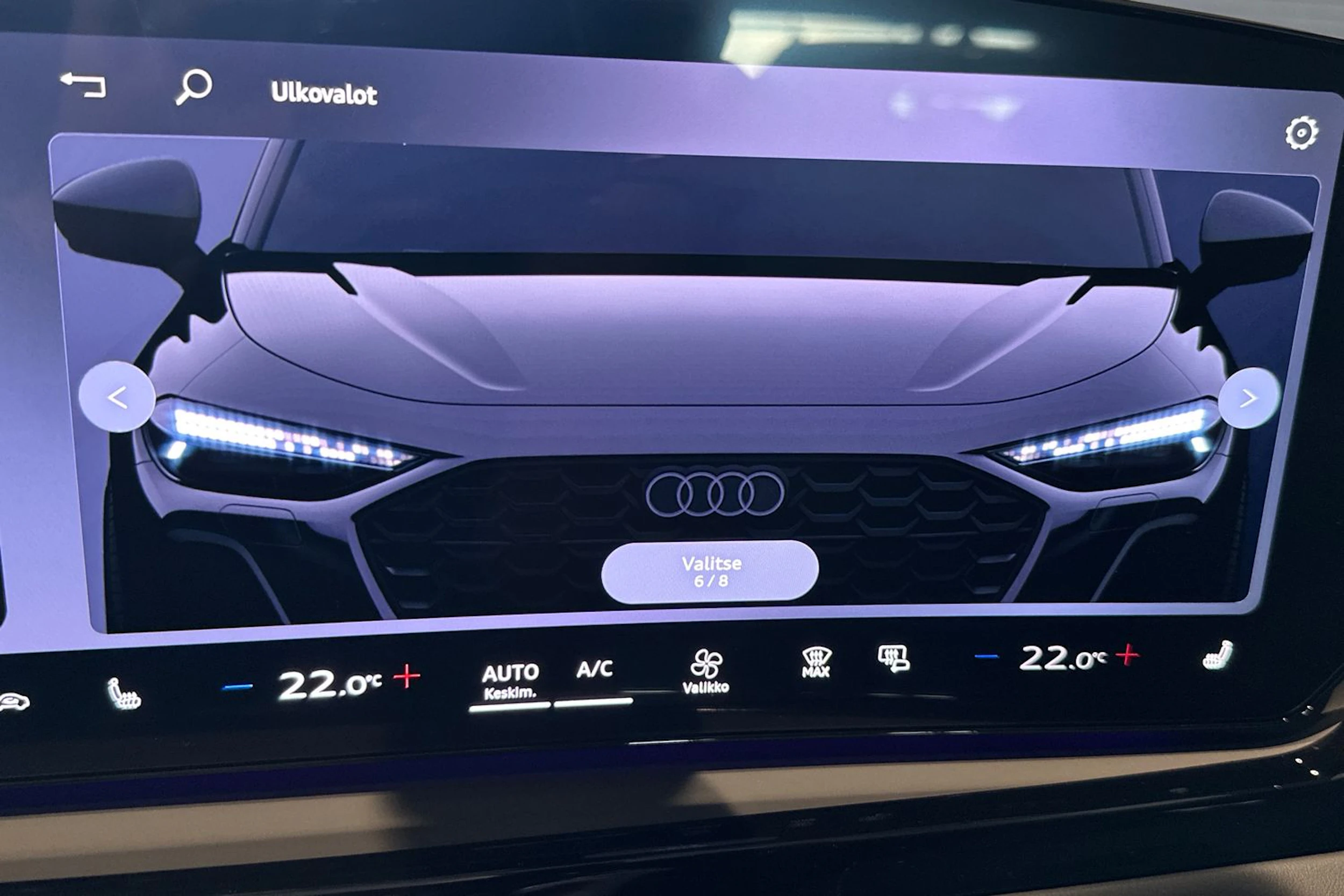 met. harmaa Audi A5 2026 kuva 33.