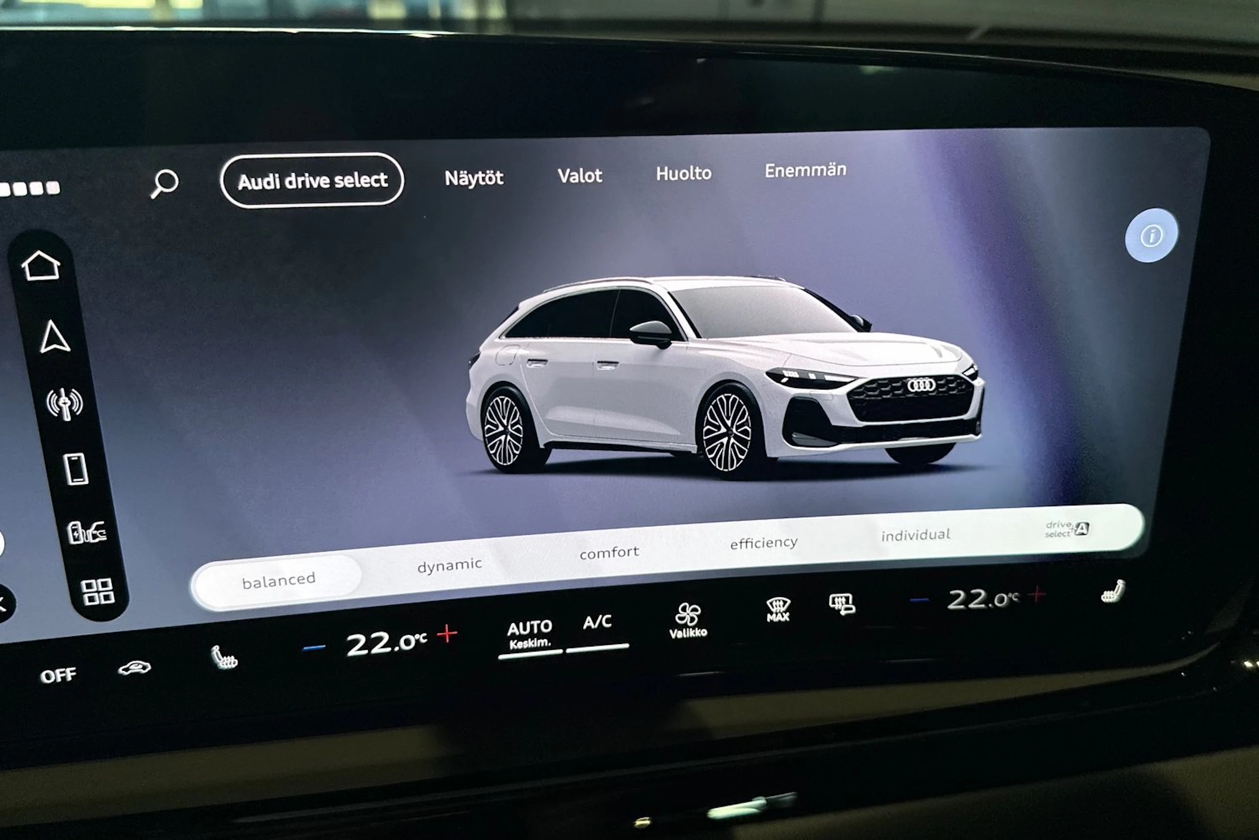 met. harmaa Audi A5 2026 kuva 34.