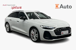 valkoinen Audi A5 Avant 2025 kuva 1.