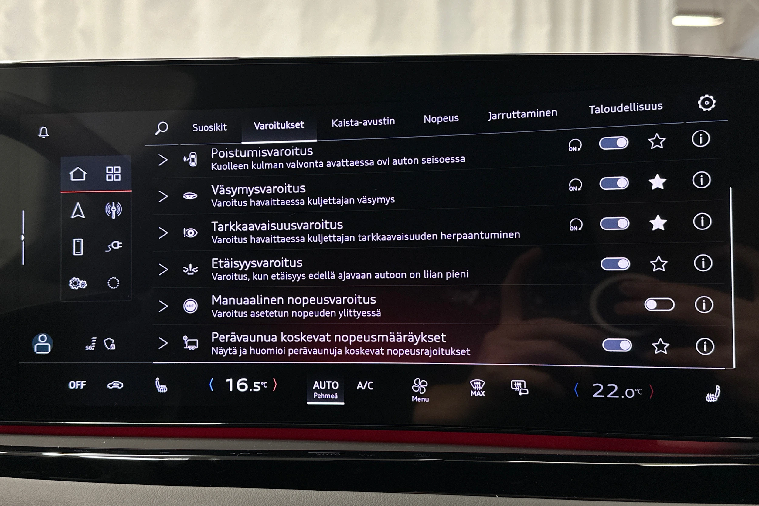 punainen Audi A5 Avant 2025 kuva 27.