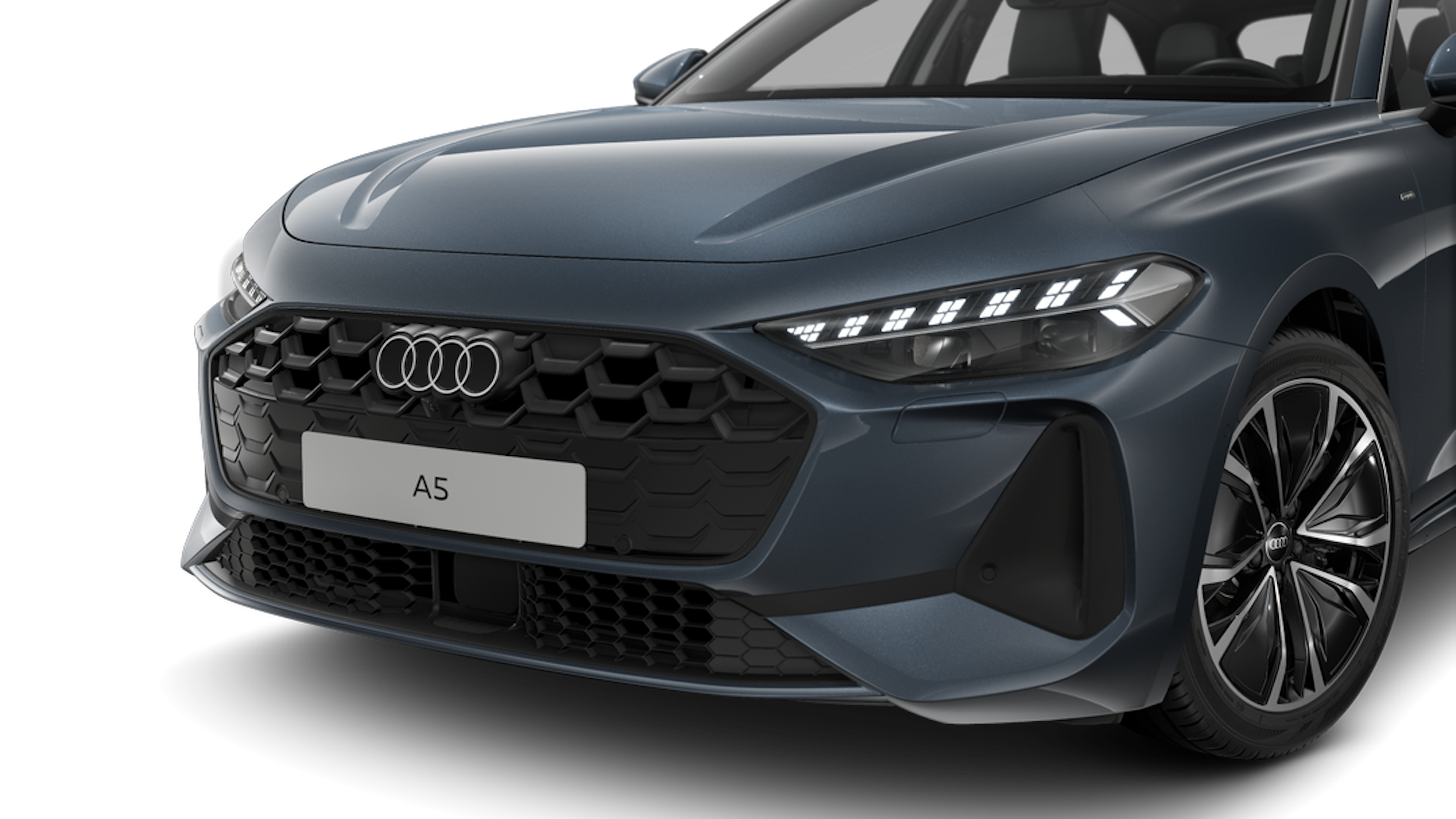 Horizon-sininen, metalliväri Audi A5 Avant 2025 kuva 6.