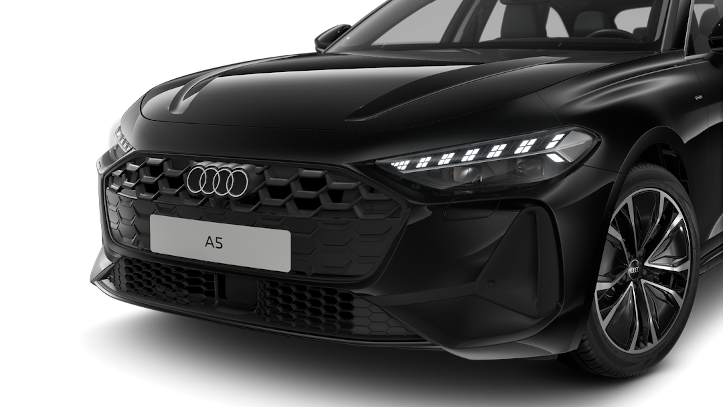 Mythos-musta, metalliväri Audi A5 Avant 2025 kuva 6.