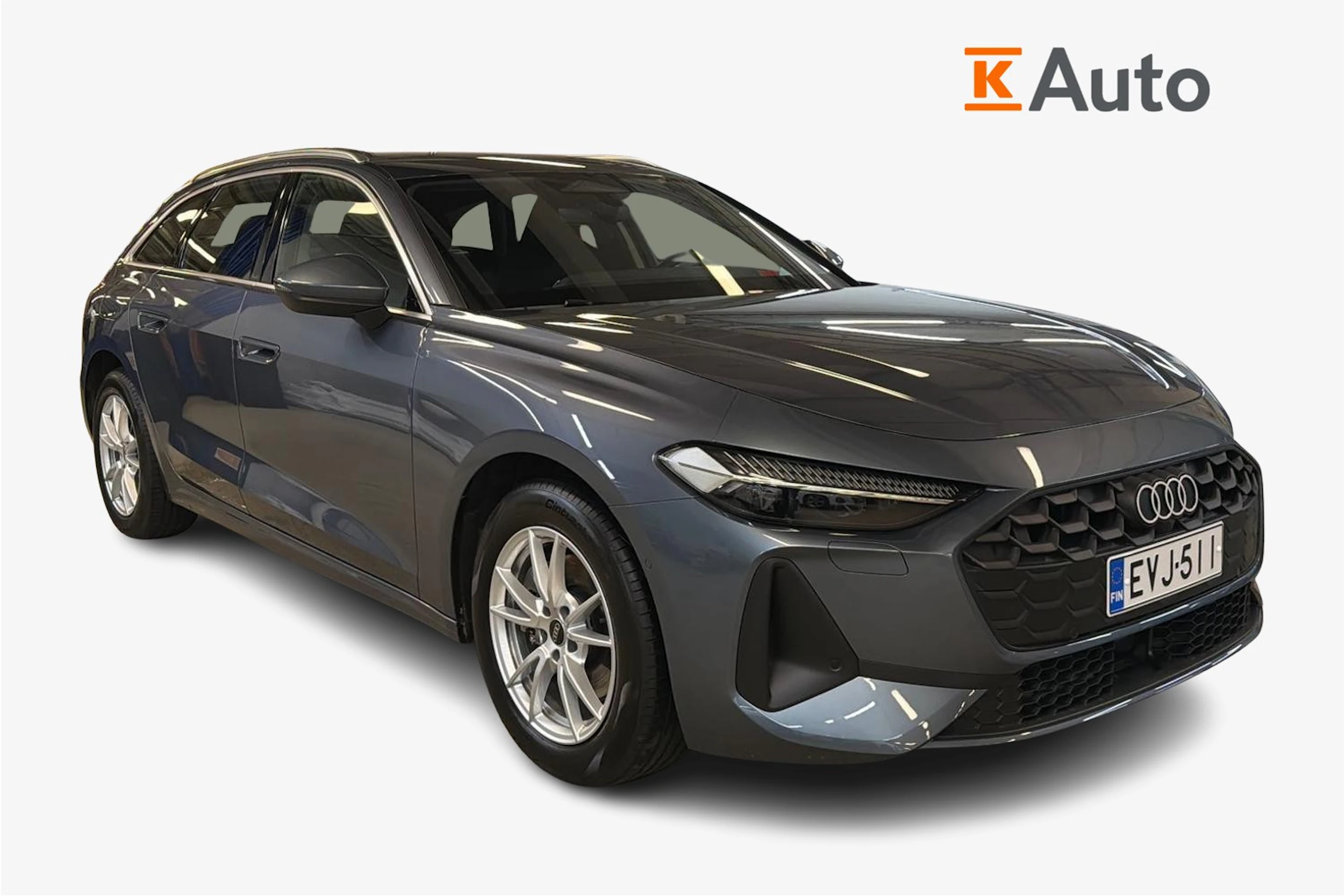 sininen Audi A5 Avant 2025 kuva 1.