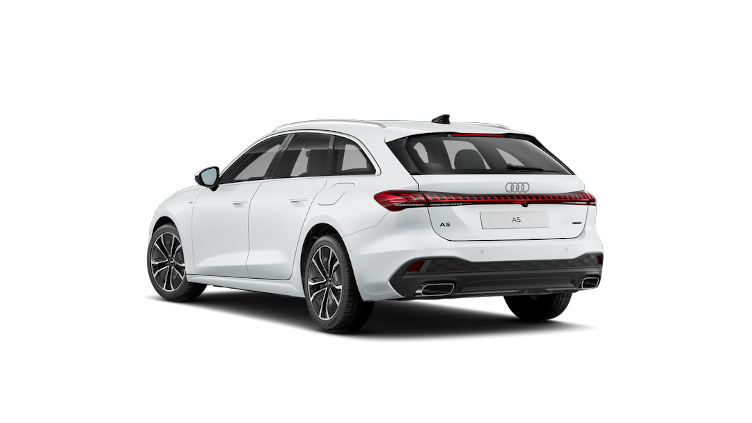 Jäätikönvalkoinen, metalliväri Audi A5 Avant 2026 kuva 4.