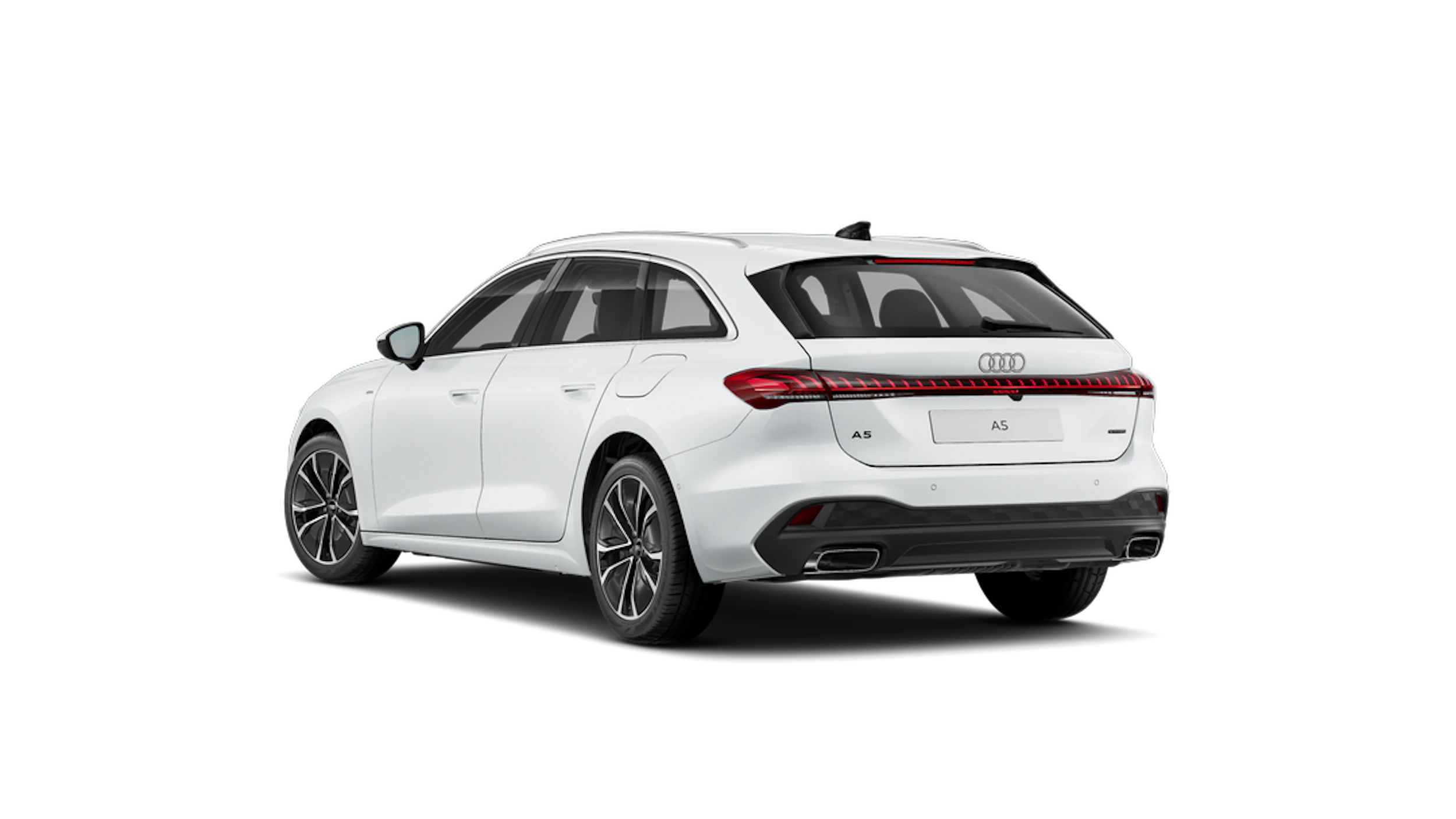 Jäätikönvalkoinen, metalliväri Audi A5 Avant 2026 kuva 4.