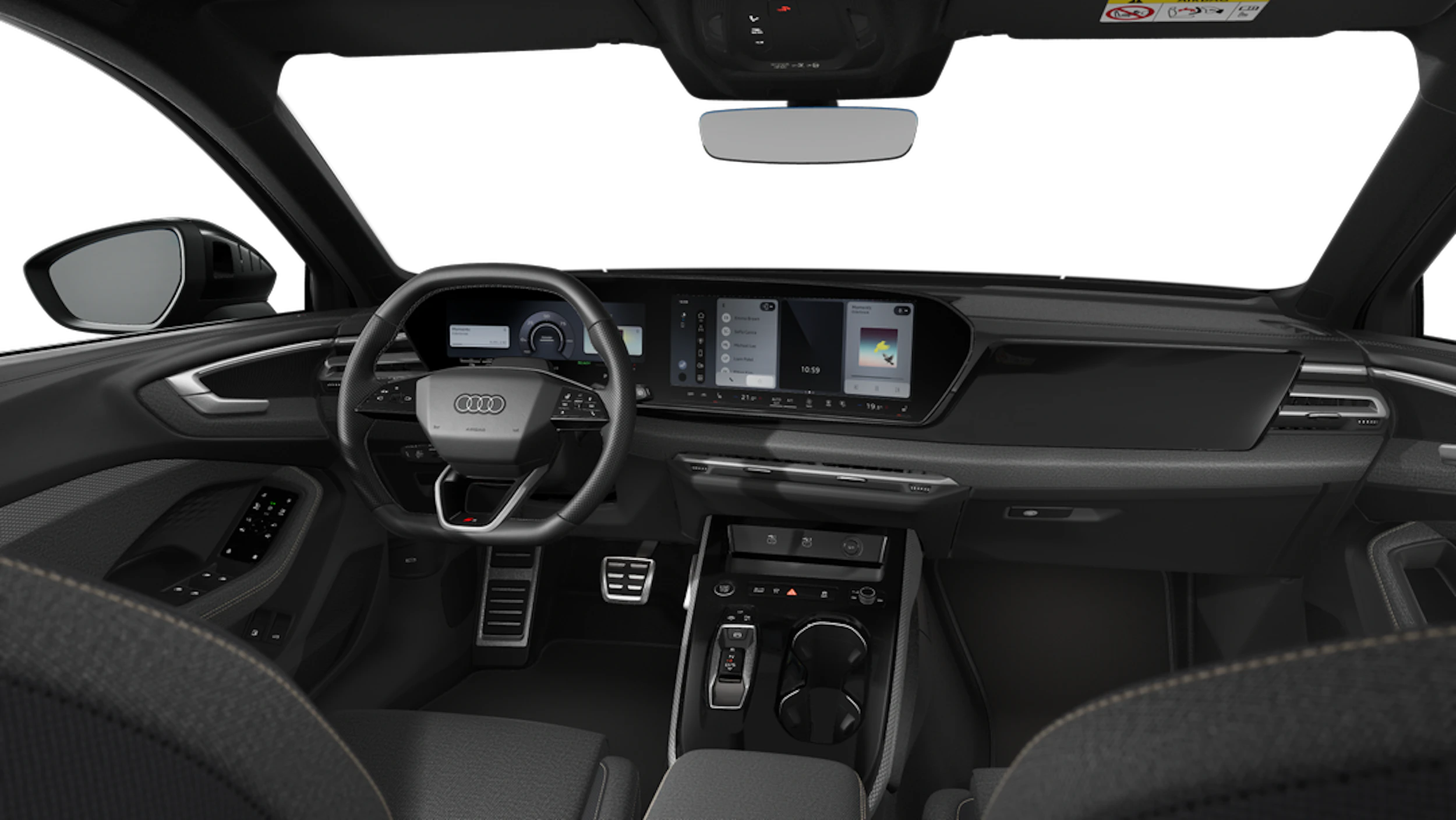 Mythos-musta, metalliväri Audi A5 Avant 2026 kuva 2.