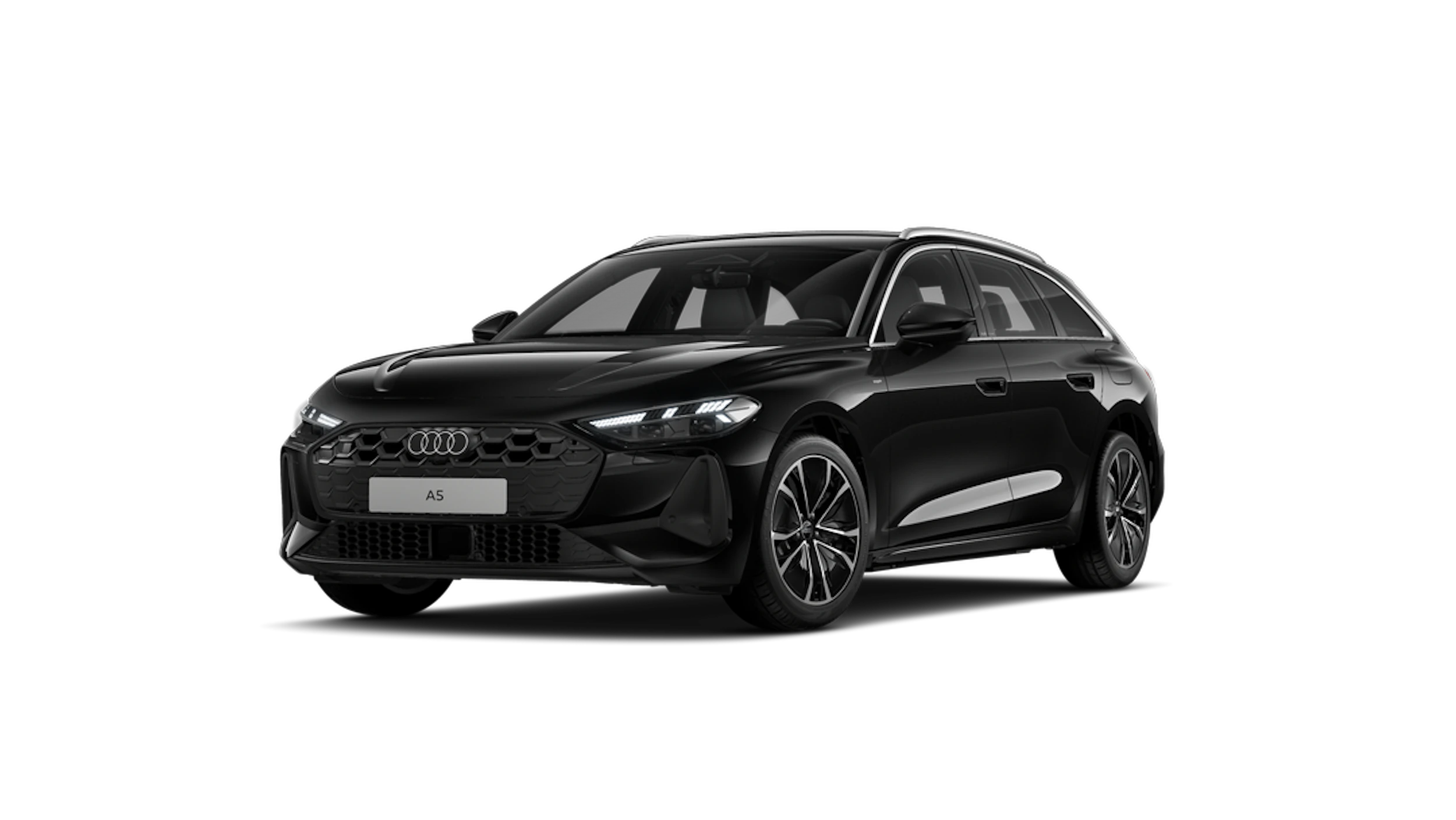 Mythos-musta, metalliväri Audi A5 Avant 2026 kuva 4.