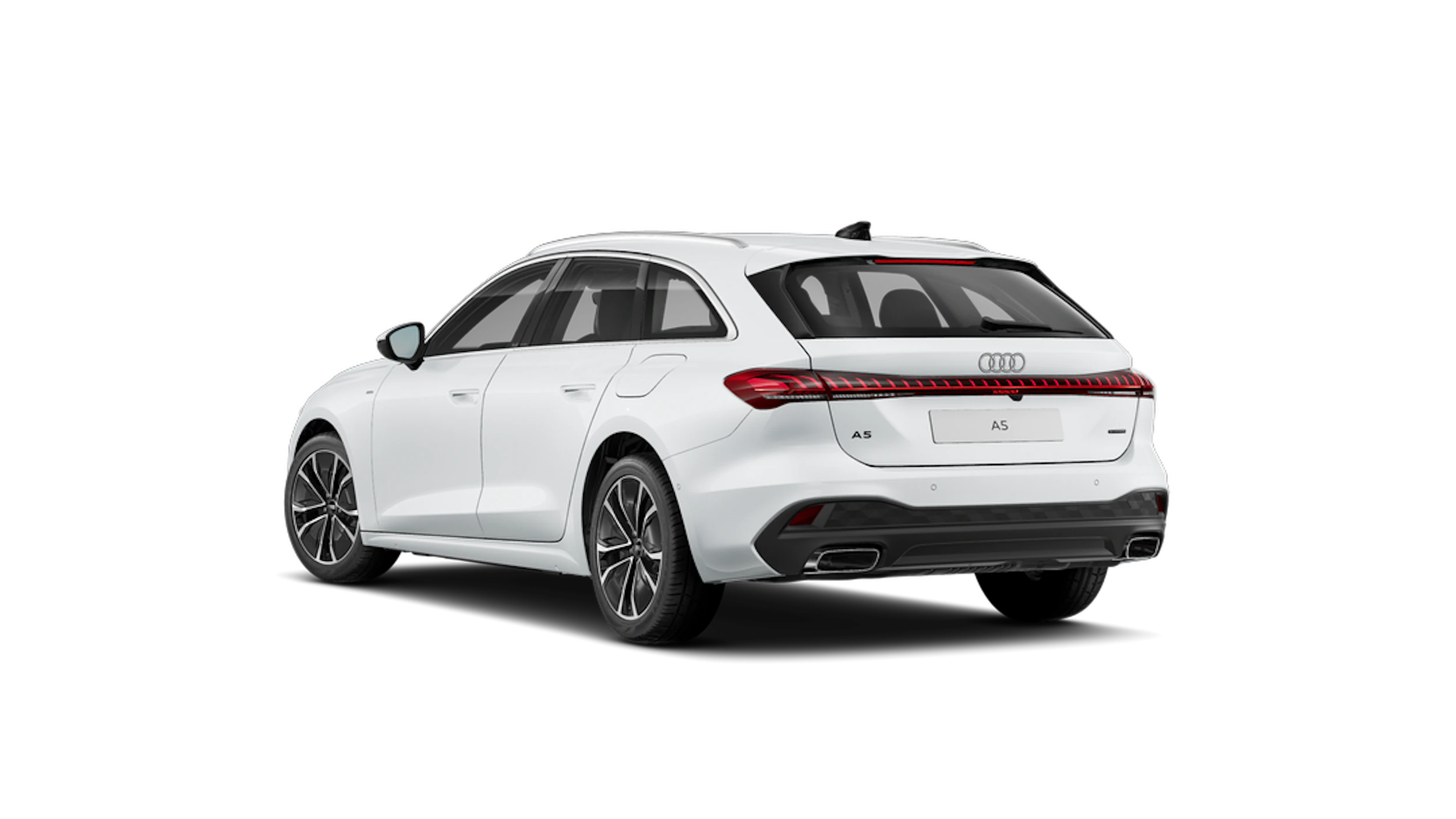 Jäätikönvalkoinen, metalliväri Audi A5 Avant 2026 kuva 4.