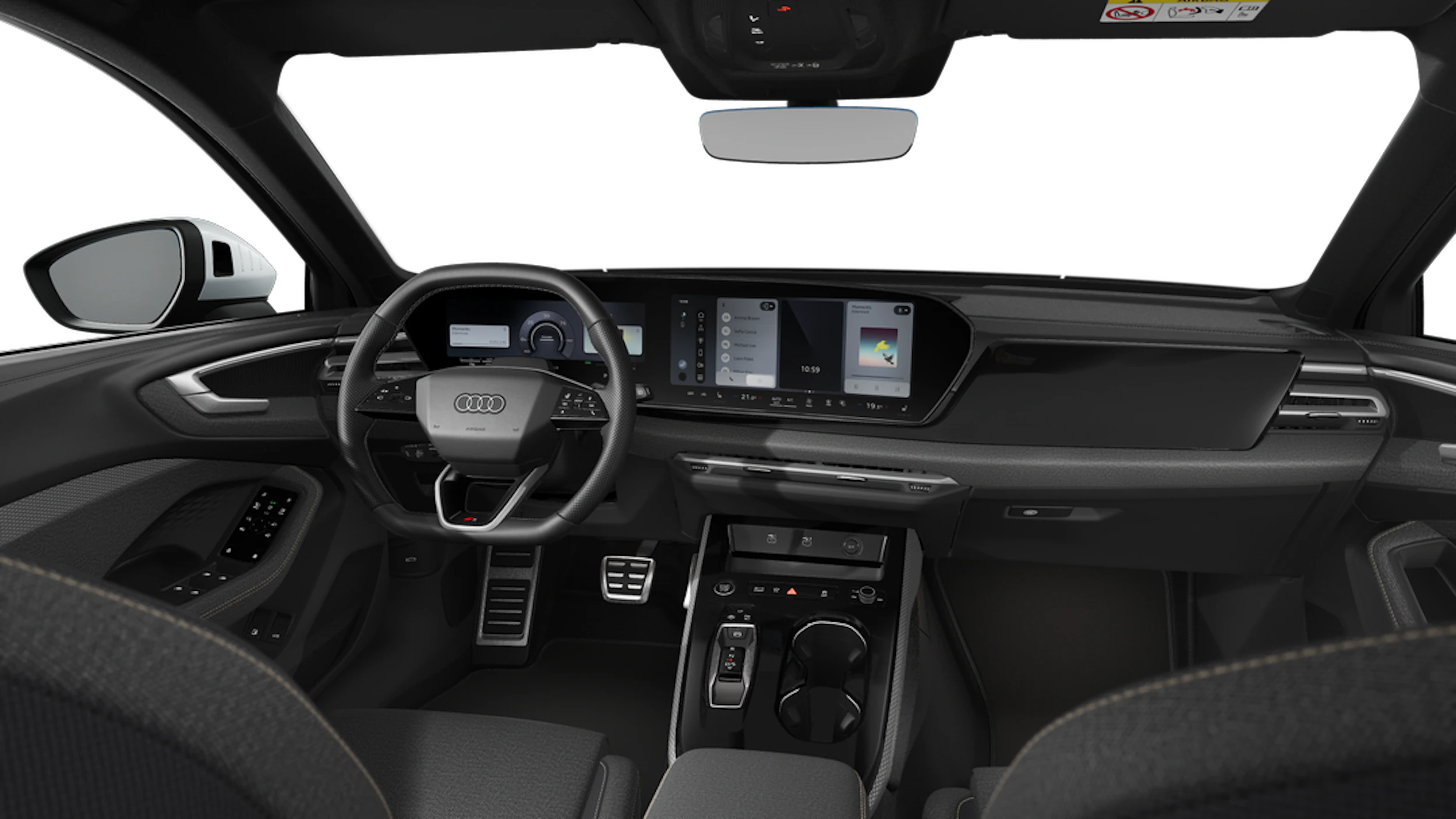 Jäätikönvalkoinen, metalliväri Audi A5 Avant 2026 kuva 7.