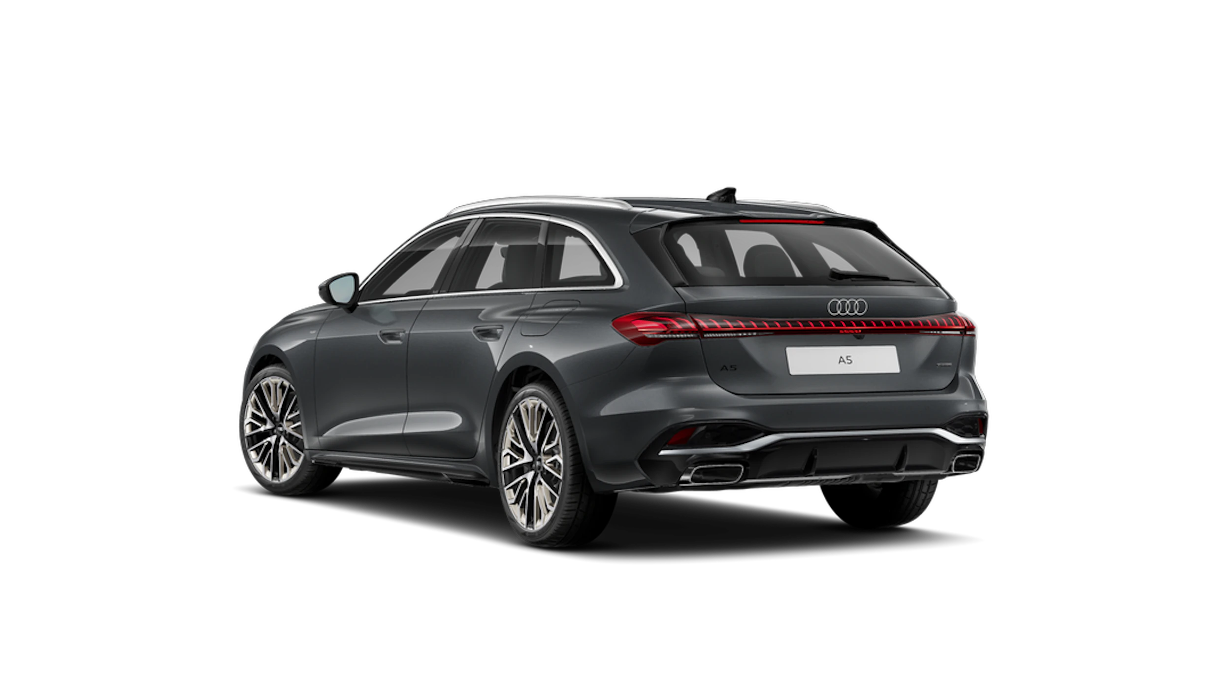 Daytona-harmaa, helmiäisväri Audi A5 Avant 2026 kuva 4.