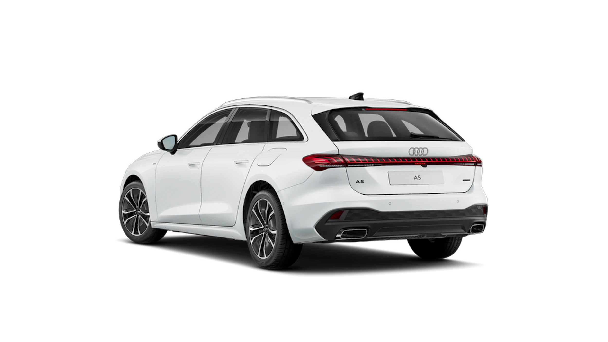 Jäätikönvalkoinen, metalliväri Audi A5 Avant 2026 kuva 4.
