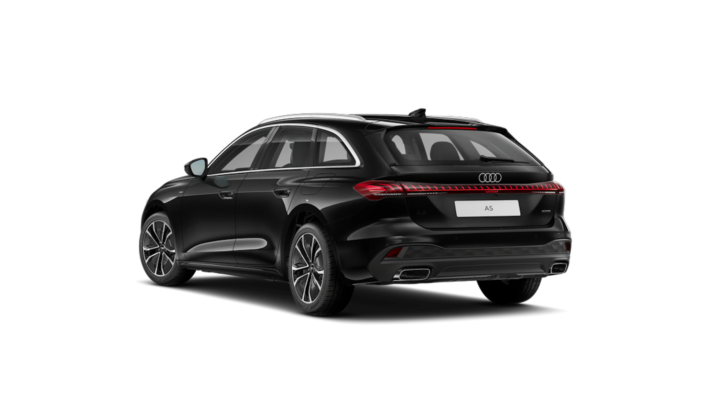 Mythos-musta, metalliväri Audi A5 Avant 2026 kuva 4.