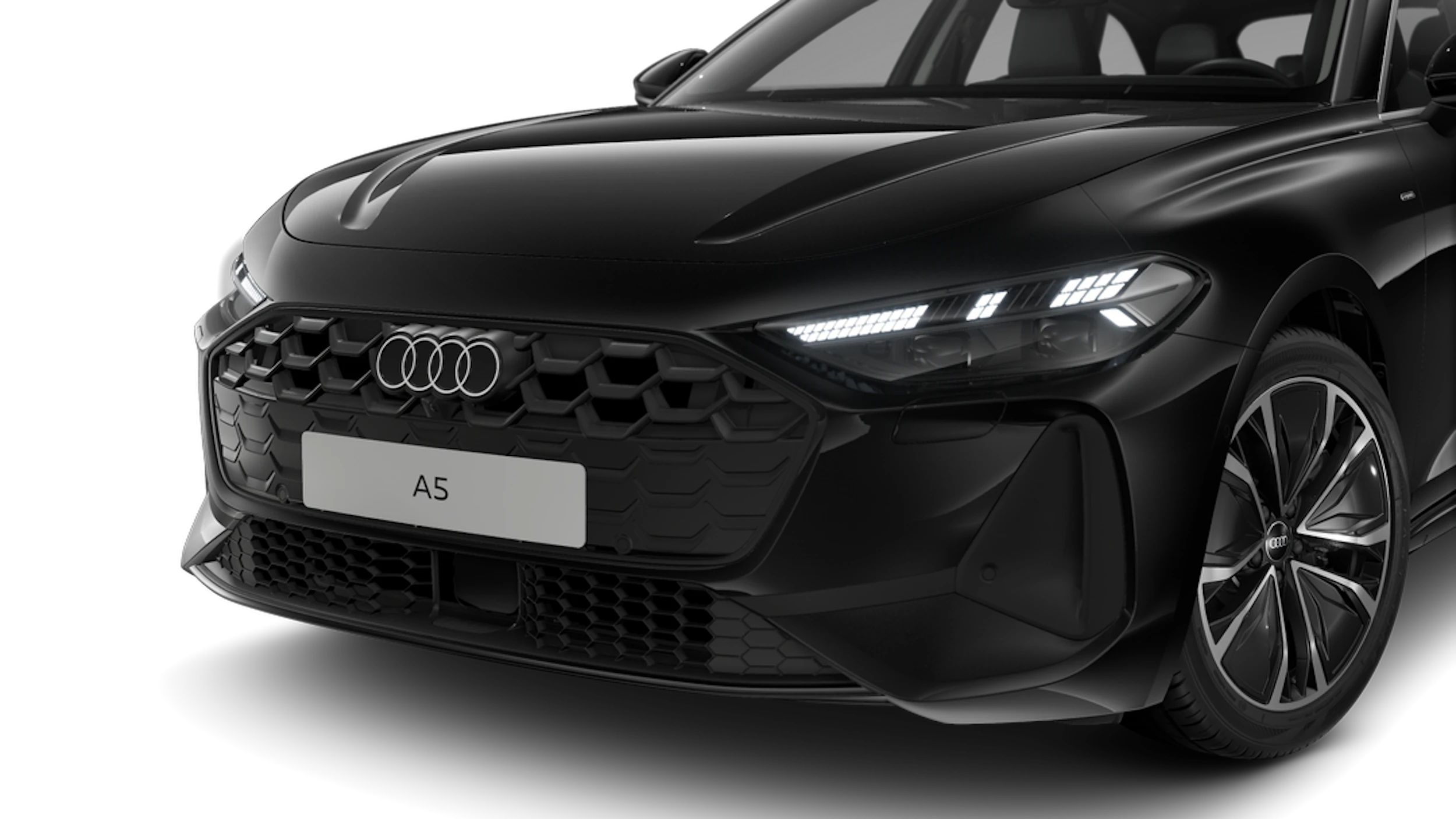 Mythos-musta, metalliväri Audi A5 Avant 2026 kuva 6.