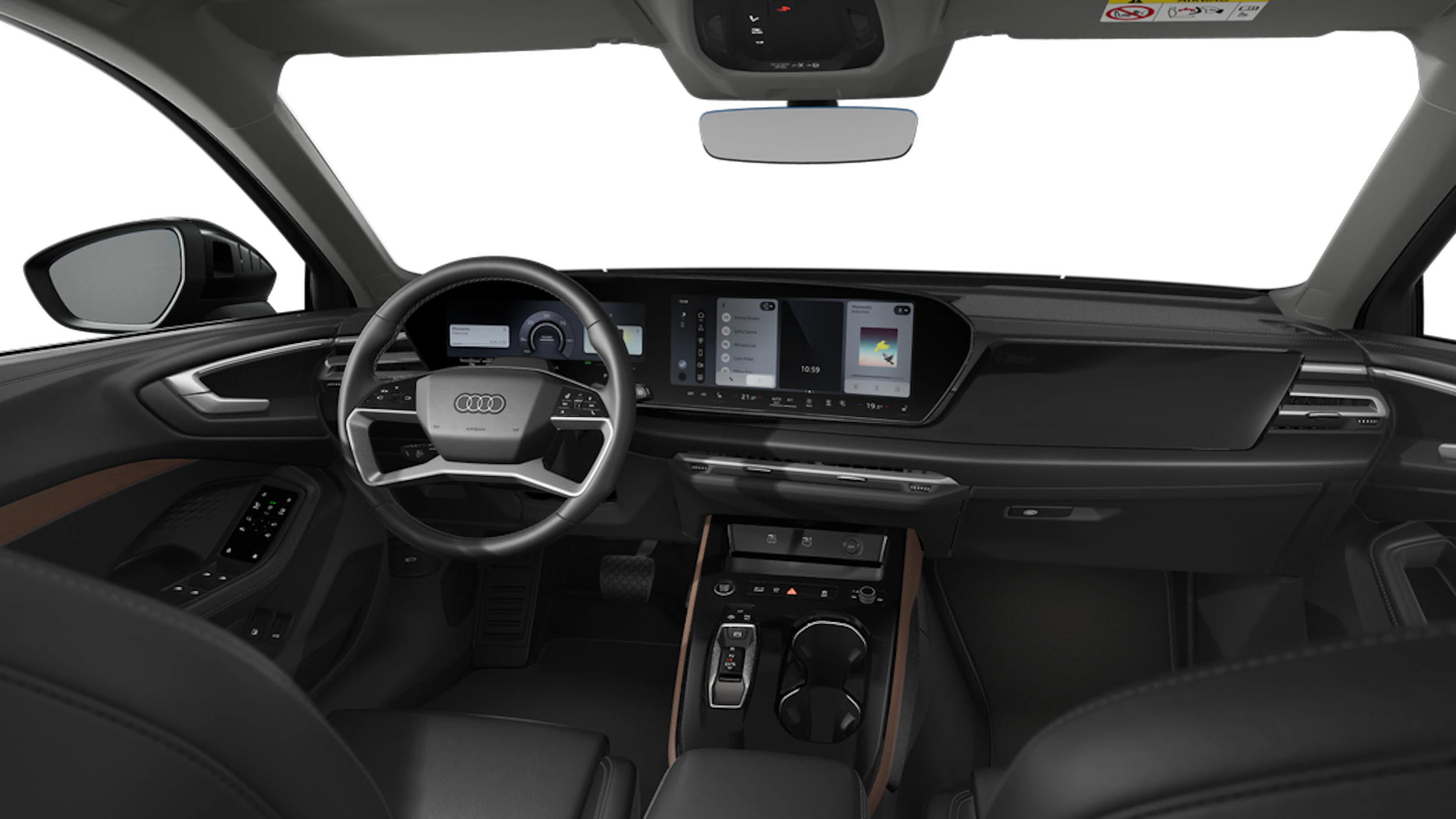Mythos-musta, metalliväri Audi A5 Avant 2026 kuva 7.