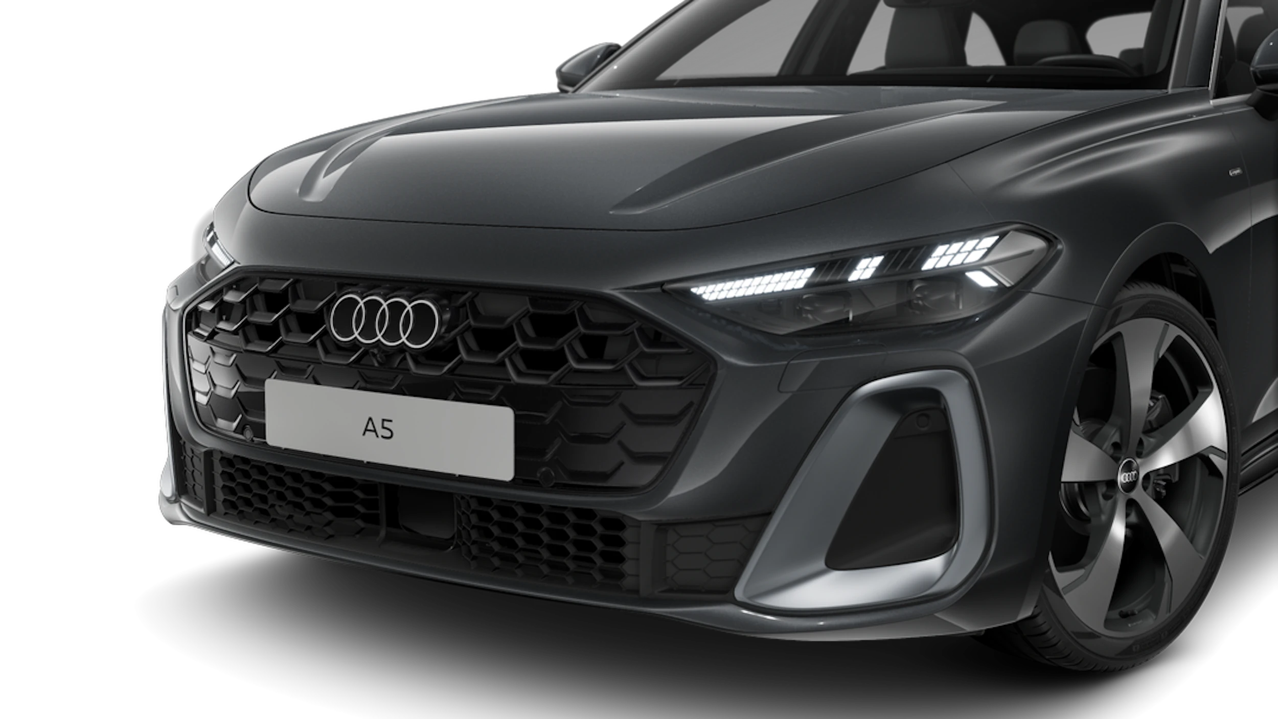 Daytona-harmaa, helmiäisväri Audi A5 Avant 2026 kuva 6.