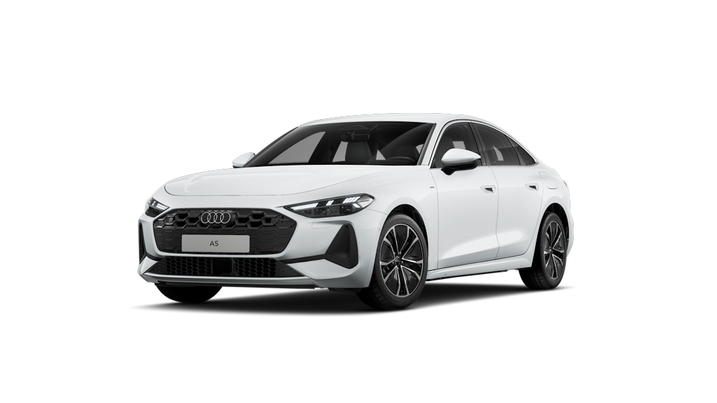 Jäätikönvalkoinen, metalliväri Audi A5 Sedan 2026 kuva 1.