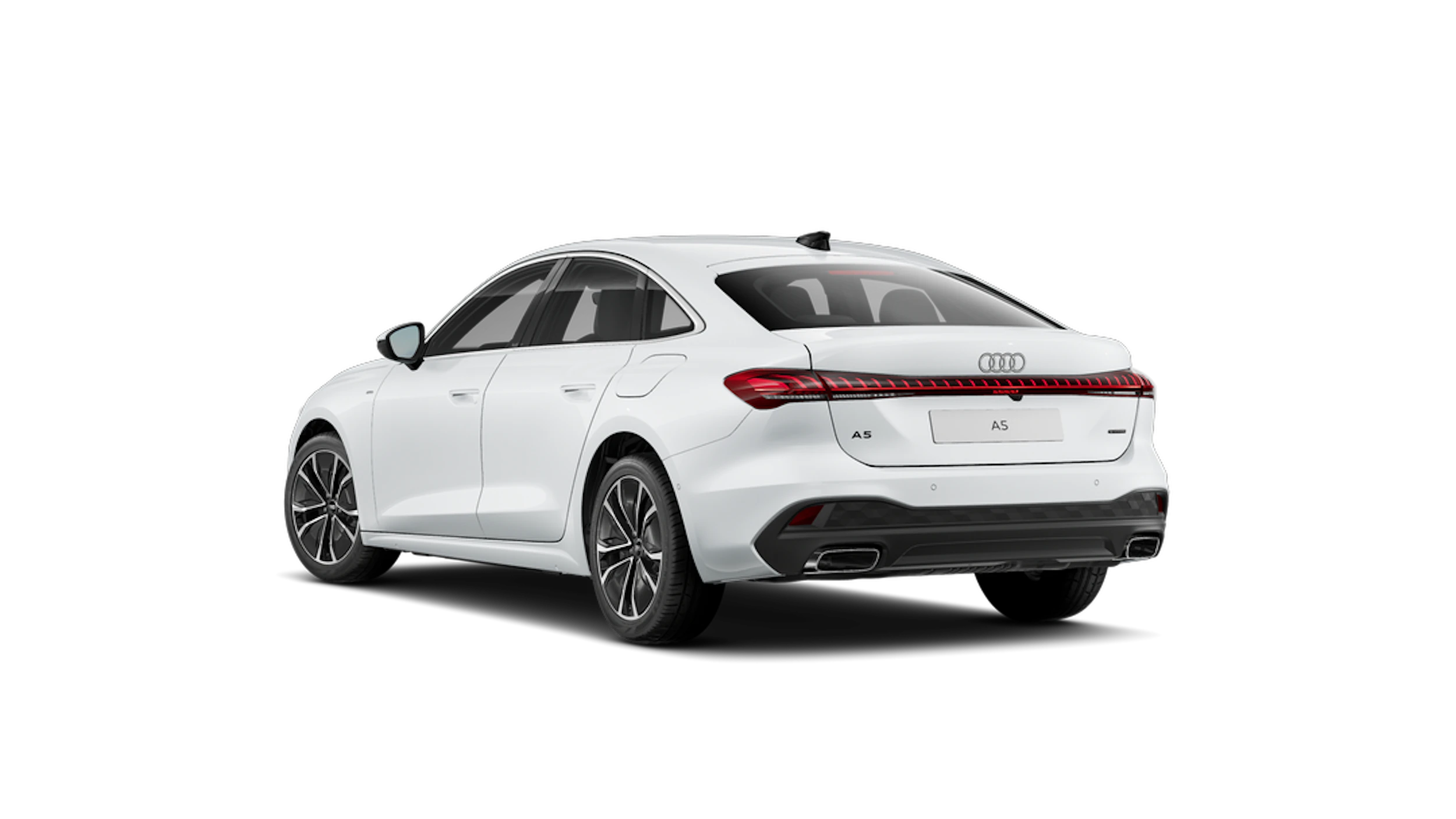 Jäätikönvalkoinen, metalliväri Audi A5 Sedan 2026 kuva 4.