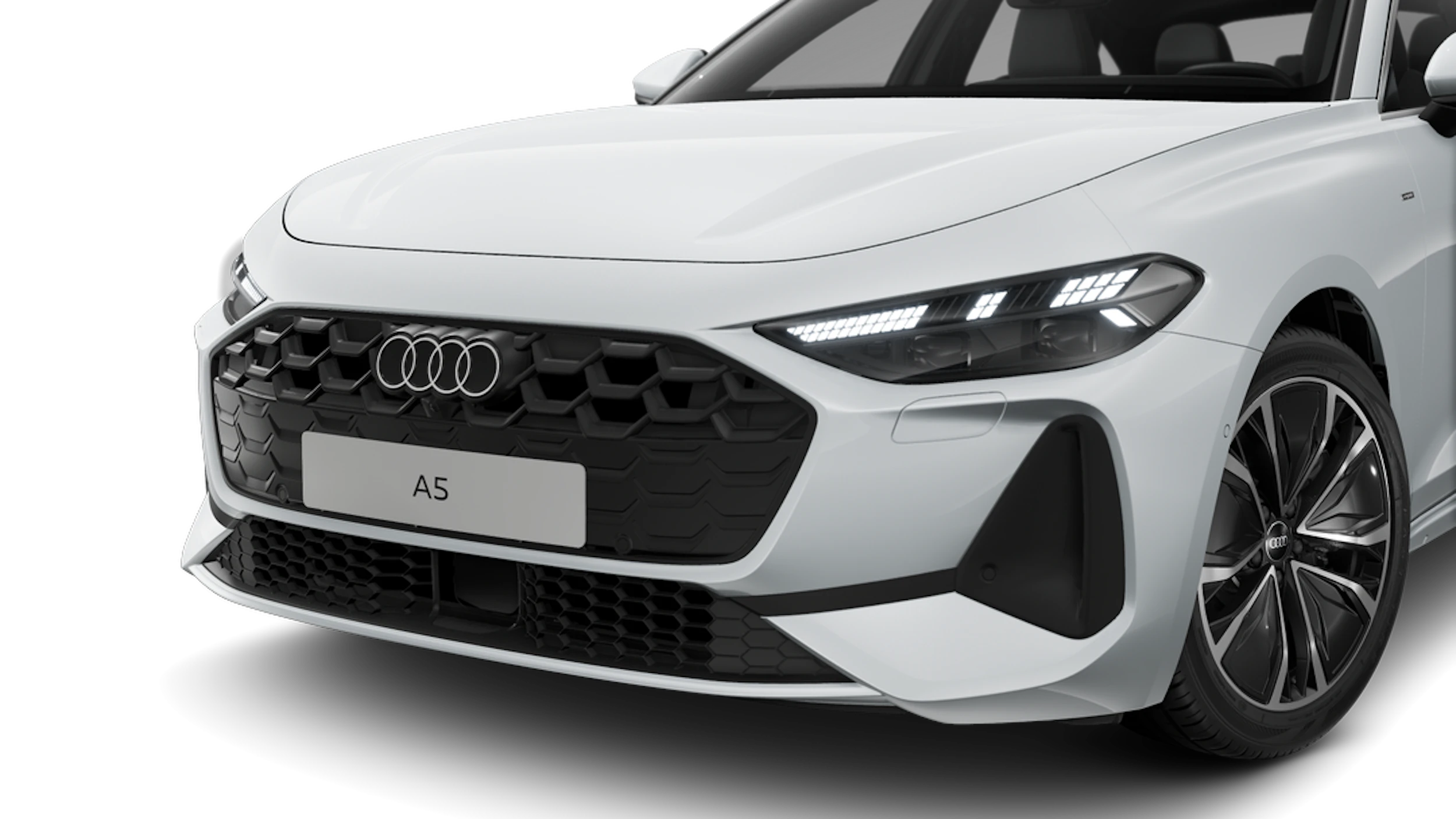 Jäätikönvalkoinen, metalliväri Audi A5 Sedan 2026 kuva 6.
