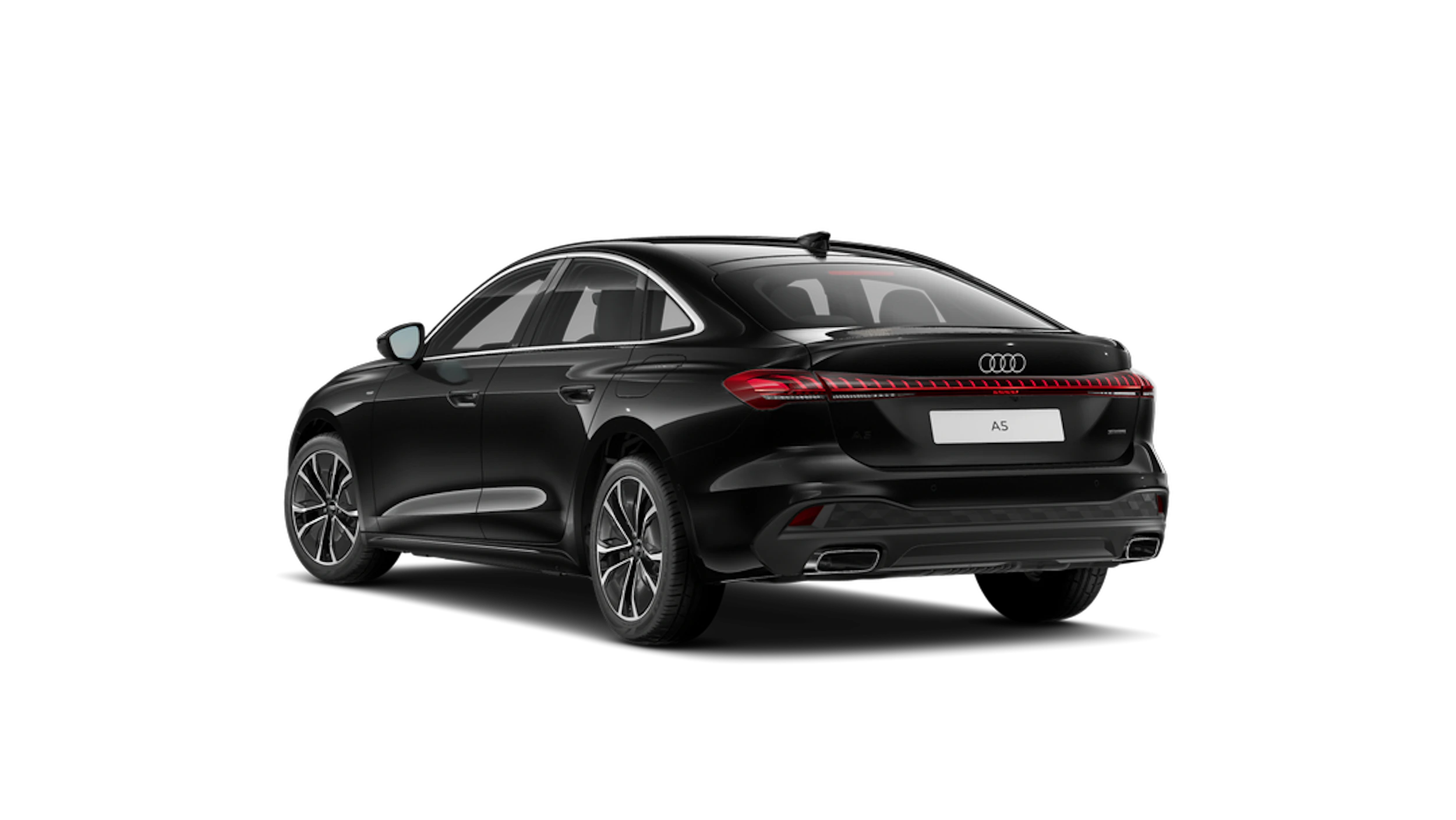 Mythos-musta, metalliväri Audi A5 Sedan 2026 kuva 4.