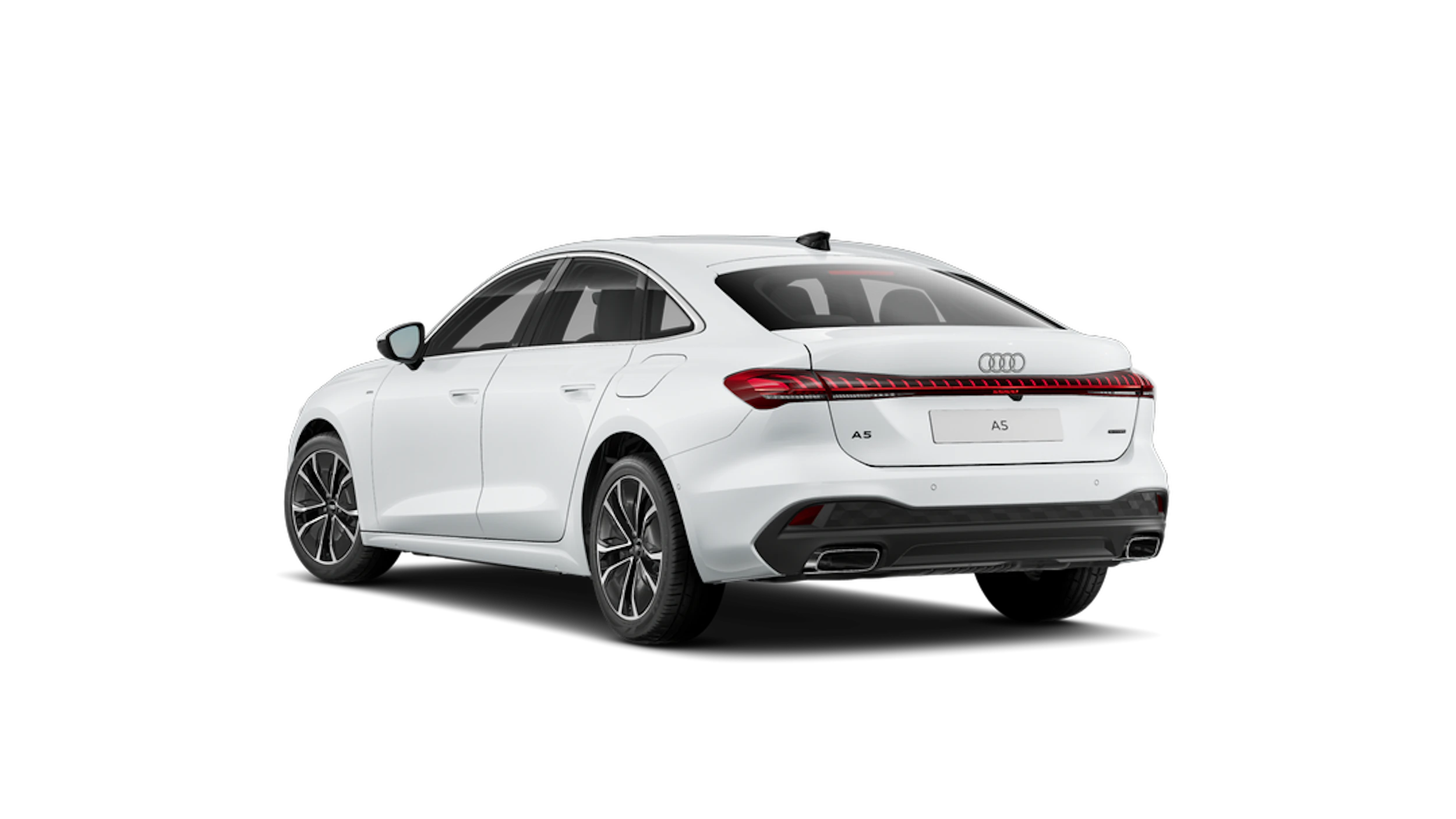 Jäätikönvalkoinen, metalliväri Audi A5 Sedan 2026 kuva 4.