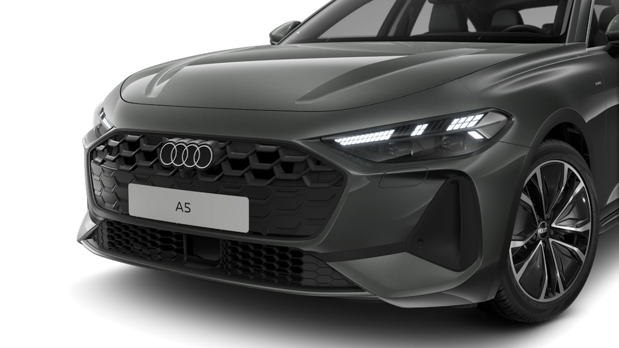 Chronos-harmaa, metalliväri Audi A5 Sedan 2026 kuva 6.