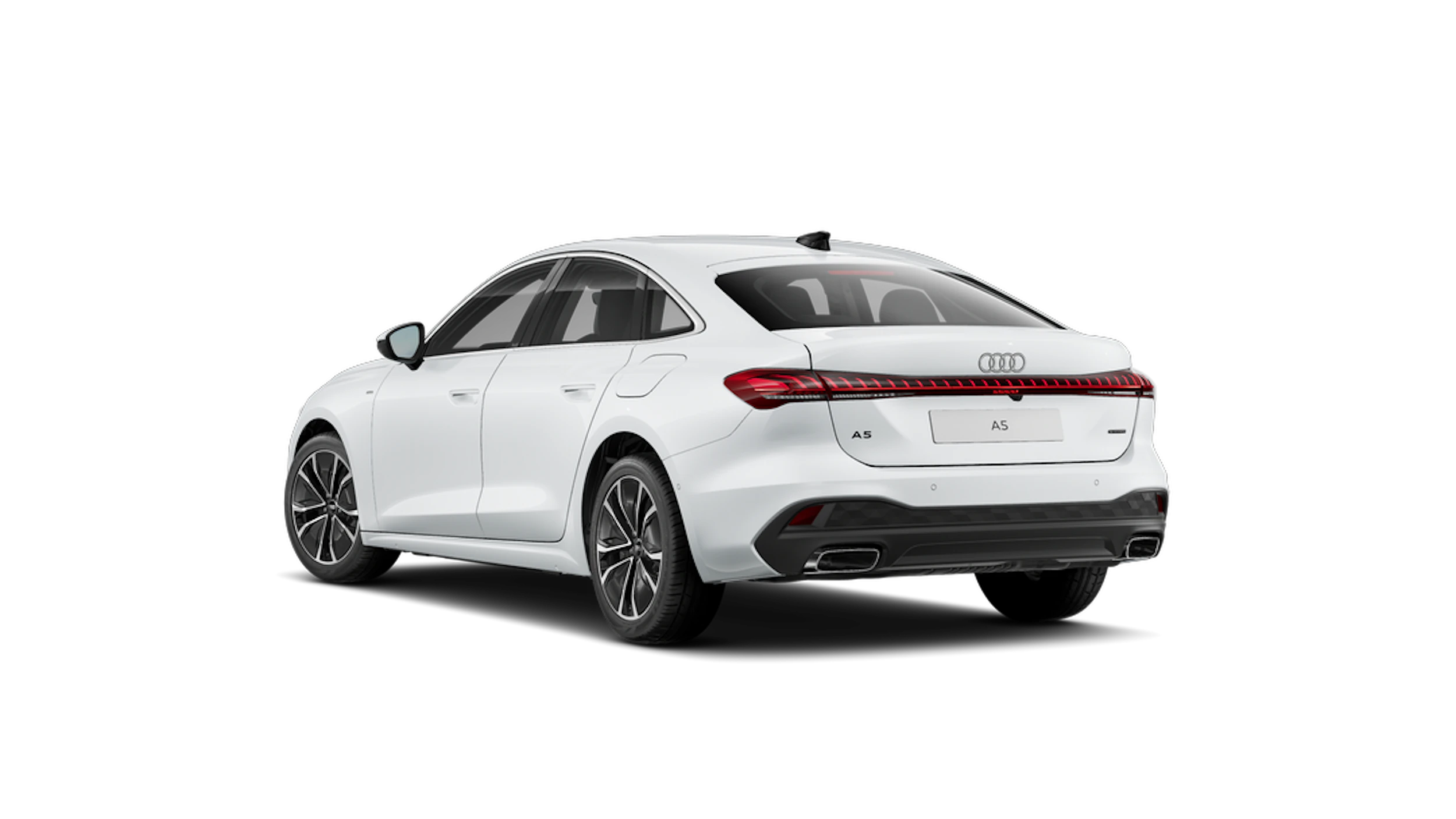 Jäätikönvalkoinen, metalliväri Audi A5 Sedan 2026 kuva 4.