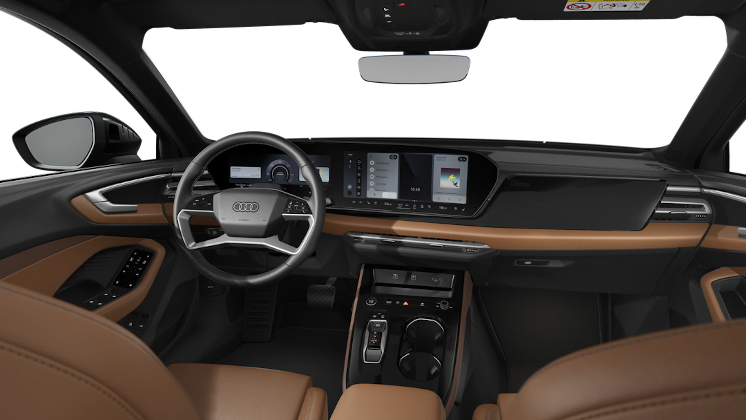 Mythos-musta, metalliväri Audi A5 Sedan 2026 kuva 7.