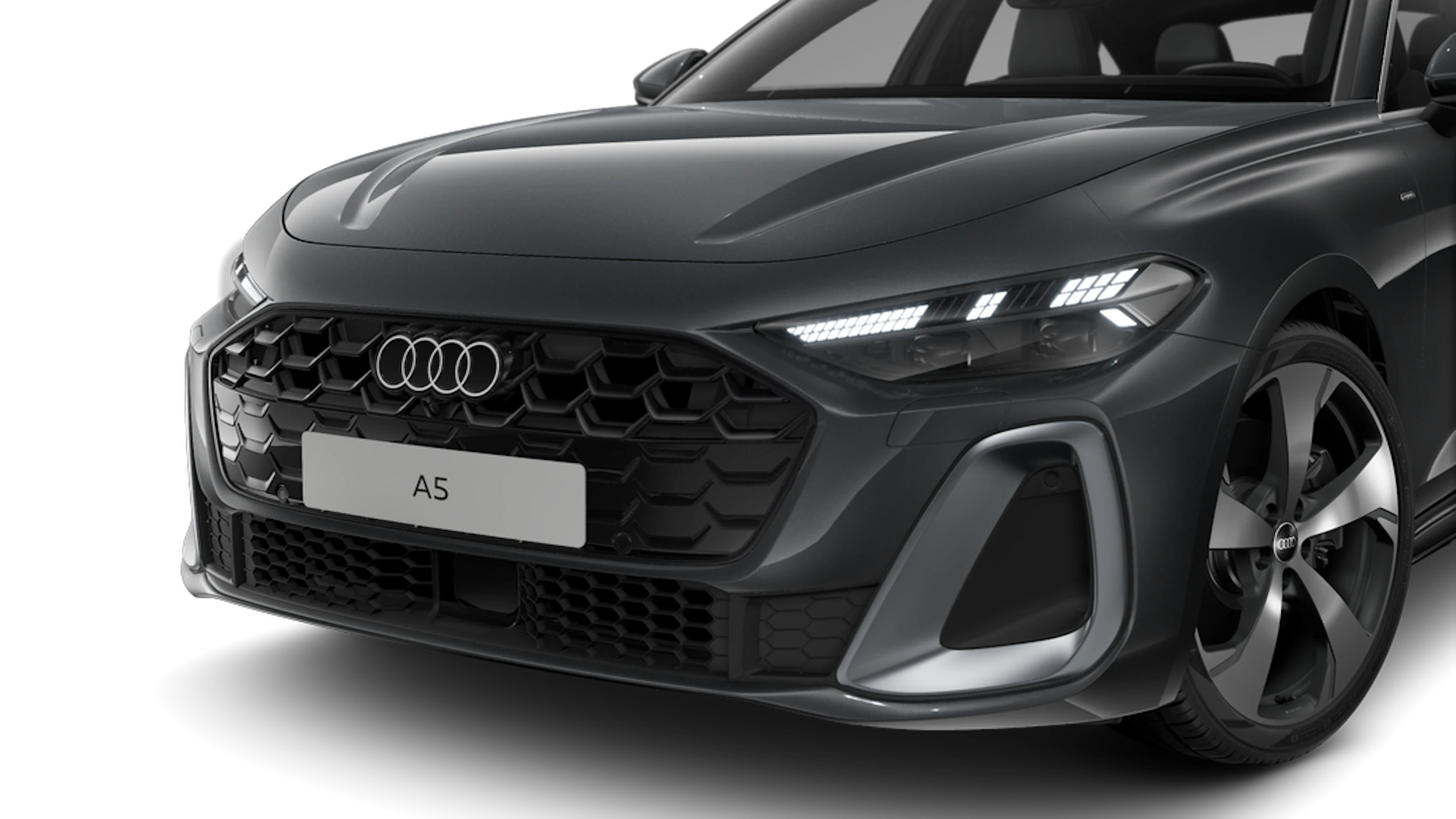 Daytona-harmaa, helmiäisväri Audi A5 Sedan 2026 kuva 6.