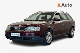 punainen Audi A6 1998 kuva 3.