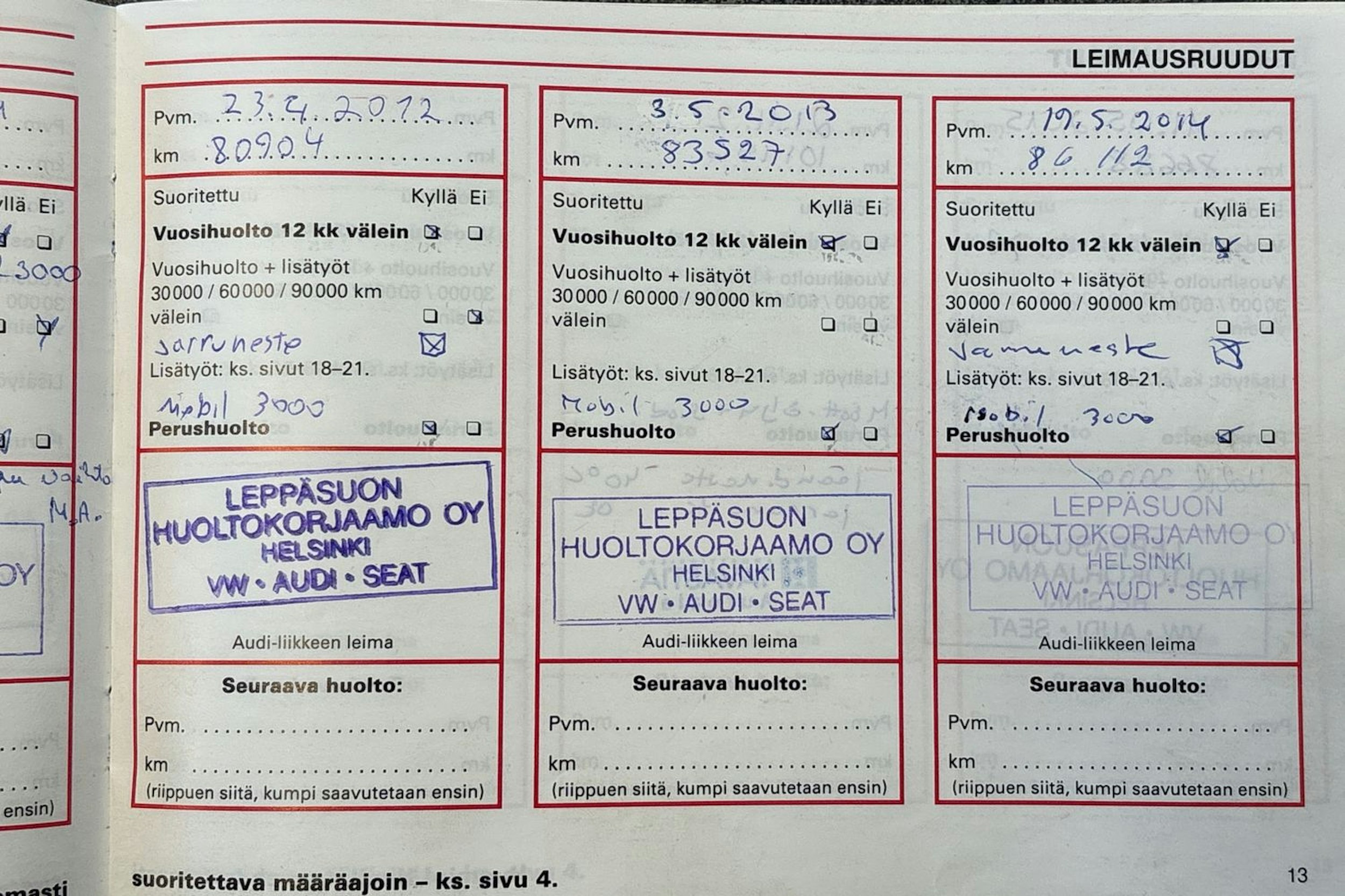 punainen Audi A6 1998 kuva 27.