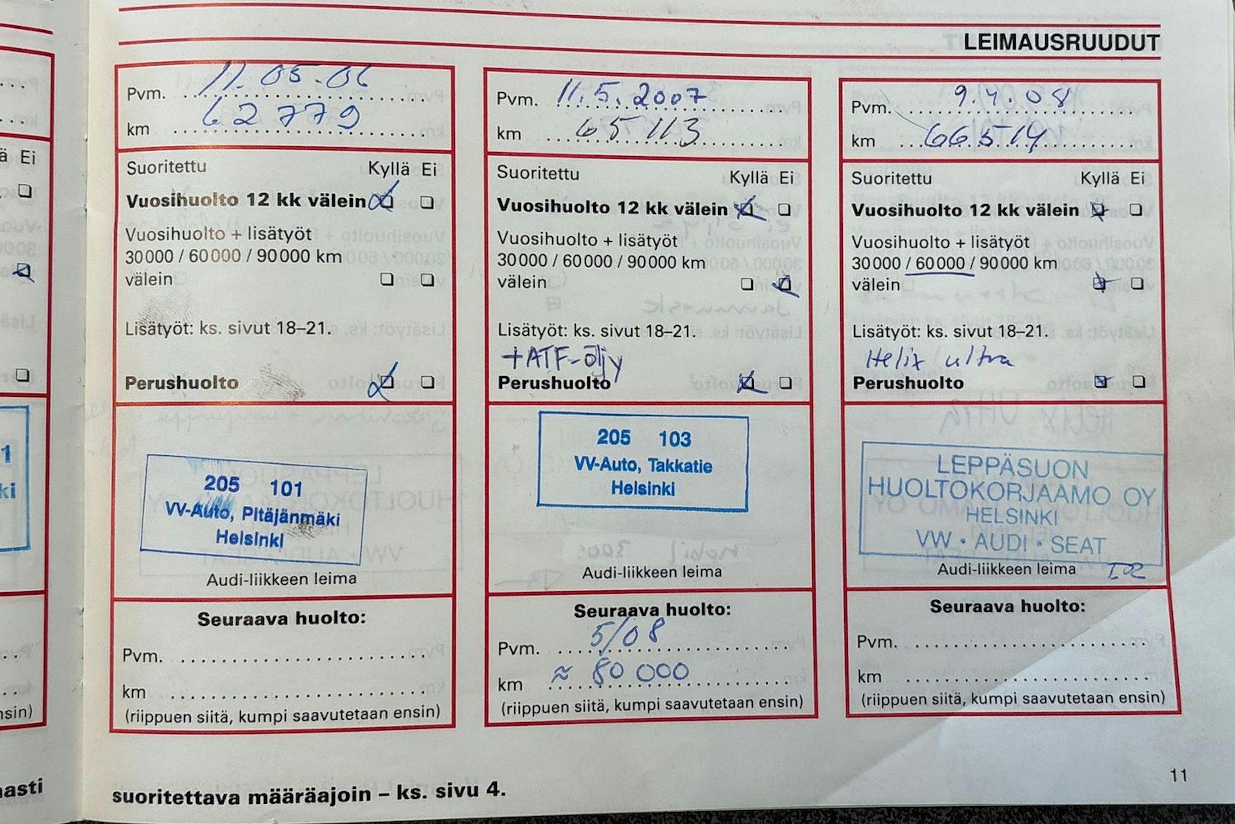 punainen Audi A6 1998 kuva 29.