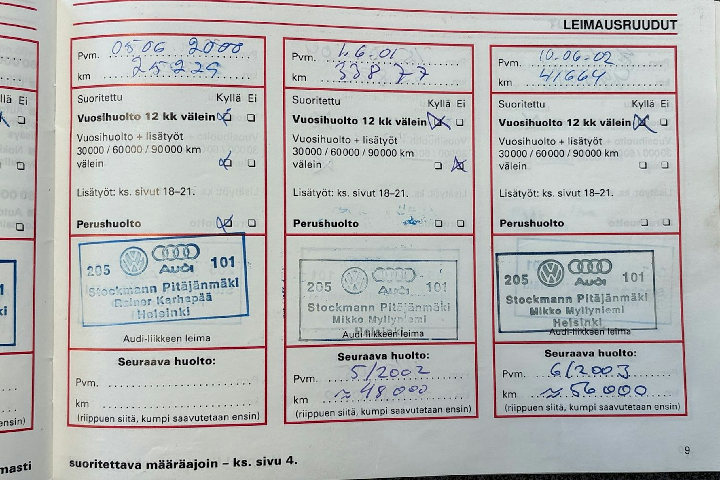 punainen Audi A6 1998 kuva 31.